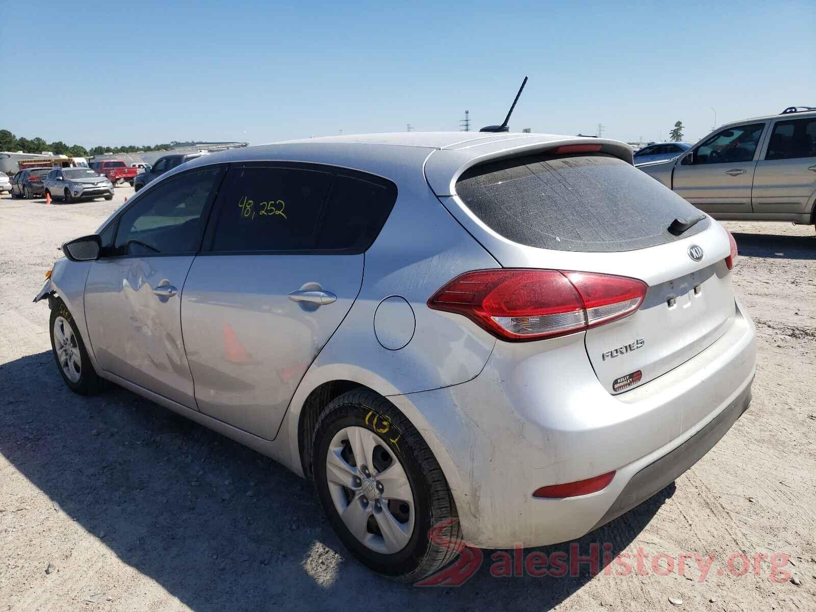 KNAFK5A85H5698767 2017 KIA FORTE