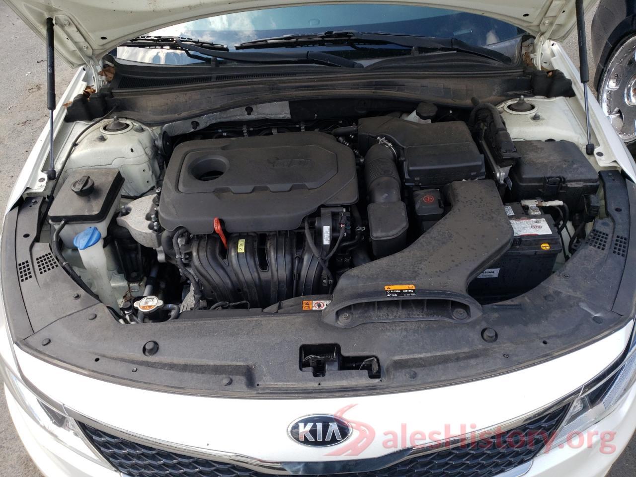 KNAGT4L30G5103481 2016 KIA OPTIMA