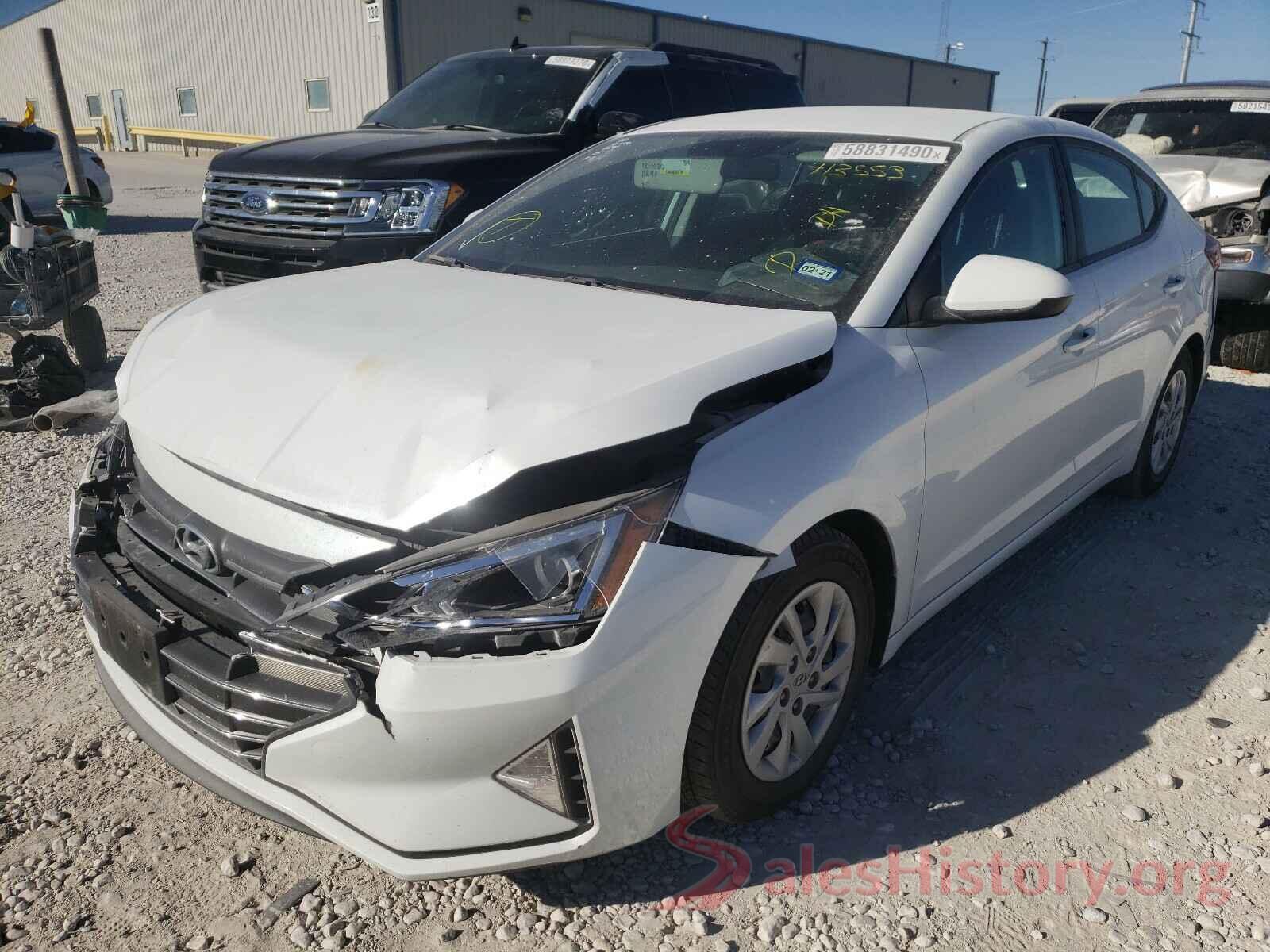 5NPD74LF8KH413553 2019 HYUNDAI ELANTRA