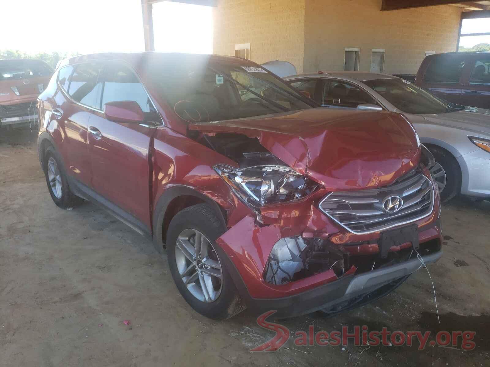 5XYZTDLB7JG550584 2018 HYUNDAI SANTA FE