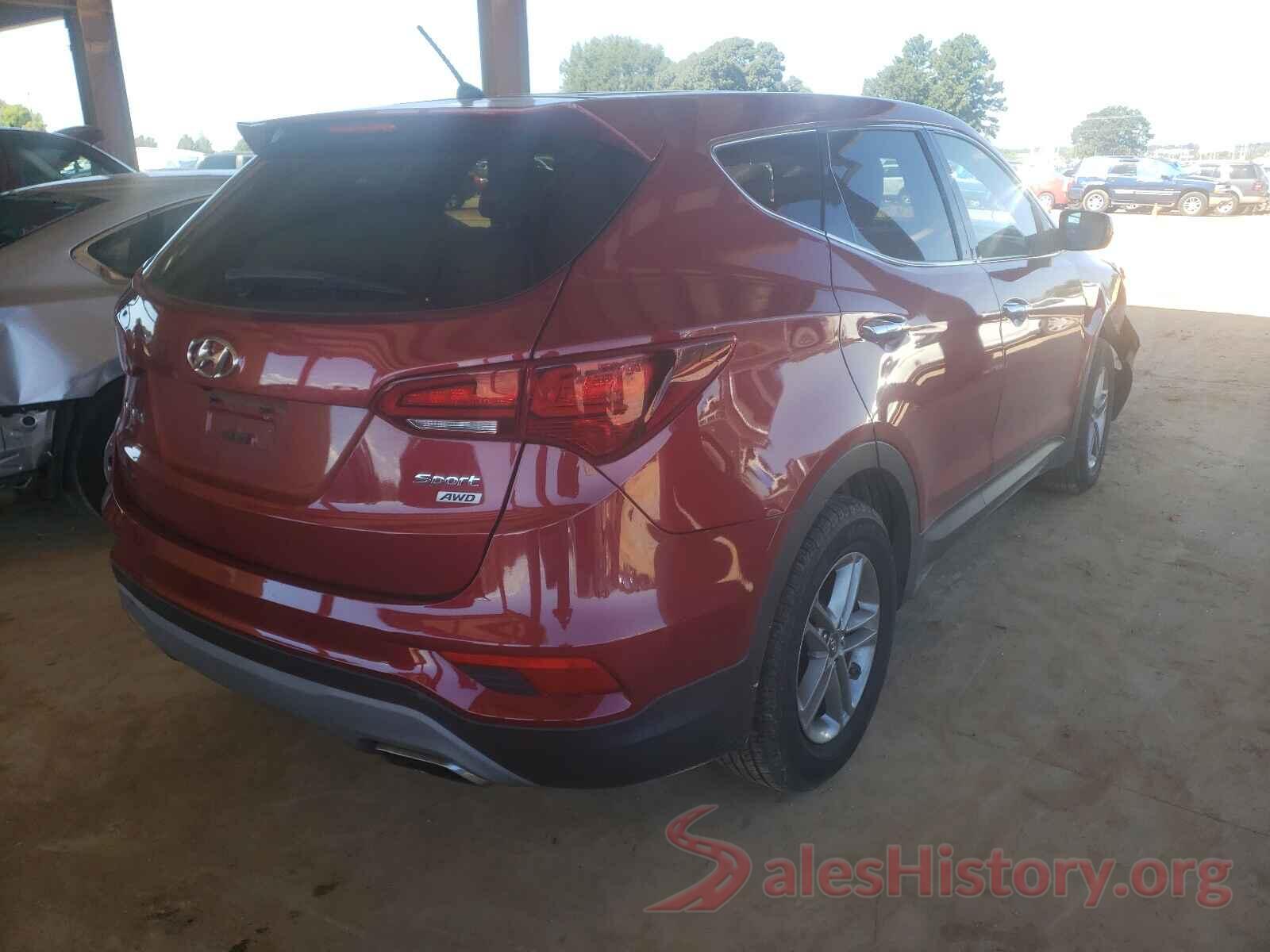 5XYZTDLB7JG550584 2018 HYUNDAI SANTA FE