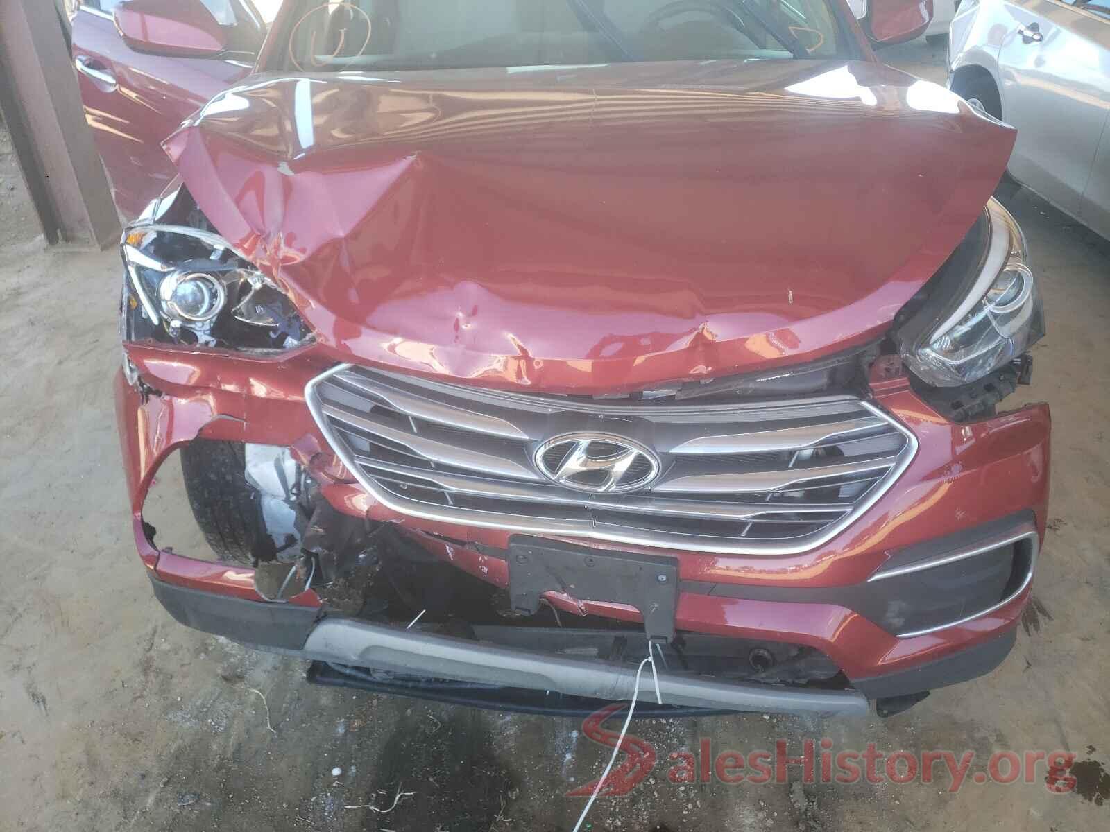 5XYZTDLB7JG550584 2018 HYUNDAI SANTA FE