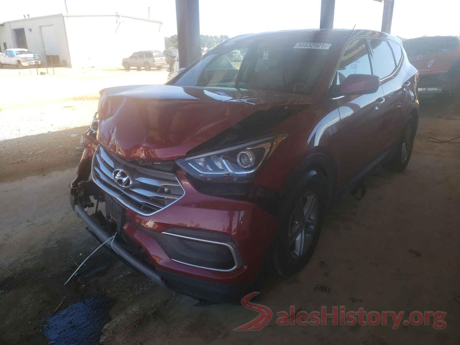 5XYZTDLB7JG550584 2018 HYUNDAI SANTA FE