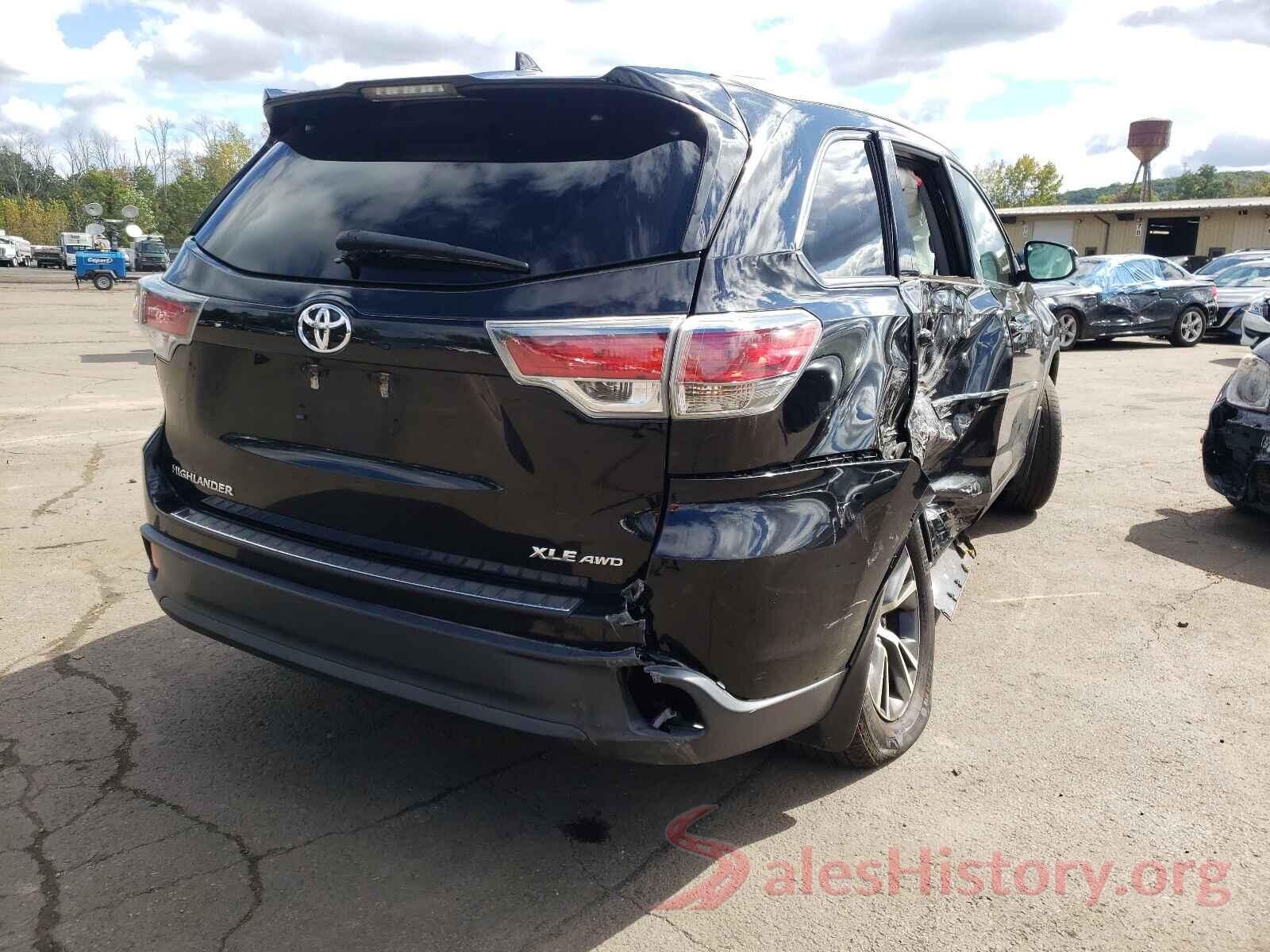 5TDJKRFH1GS228175 2016 TOYOTA HIGHLANDER