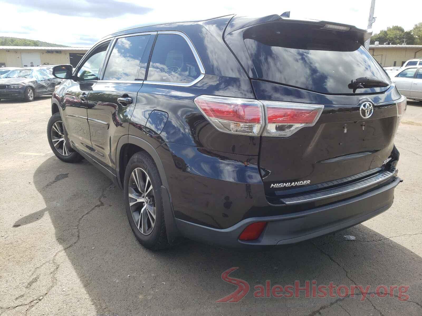 5TDJKRFH1GS228175 2016 TOYOTA HIGHLANDER