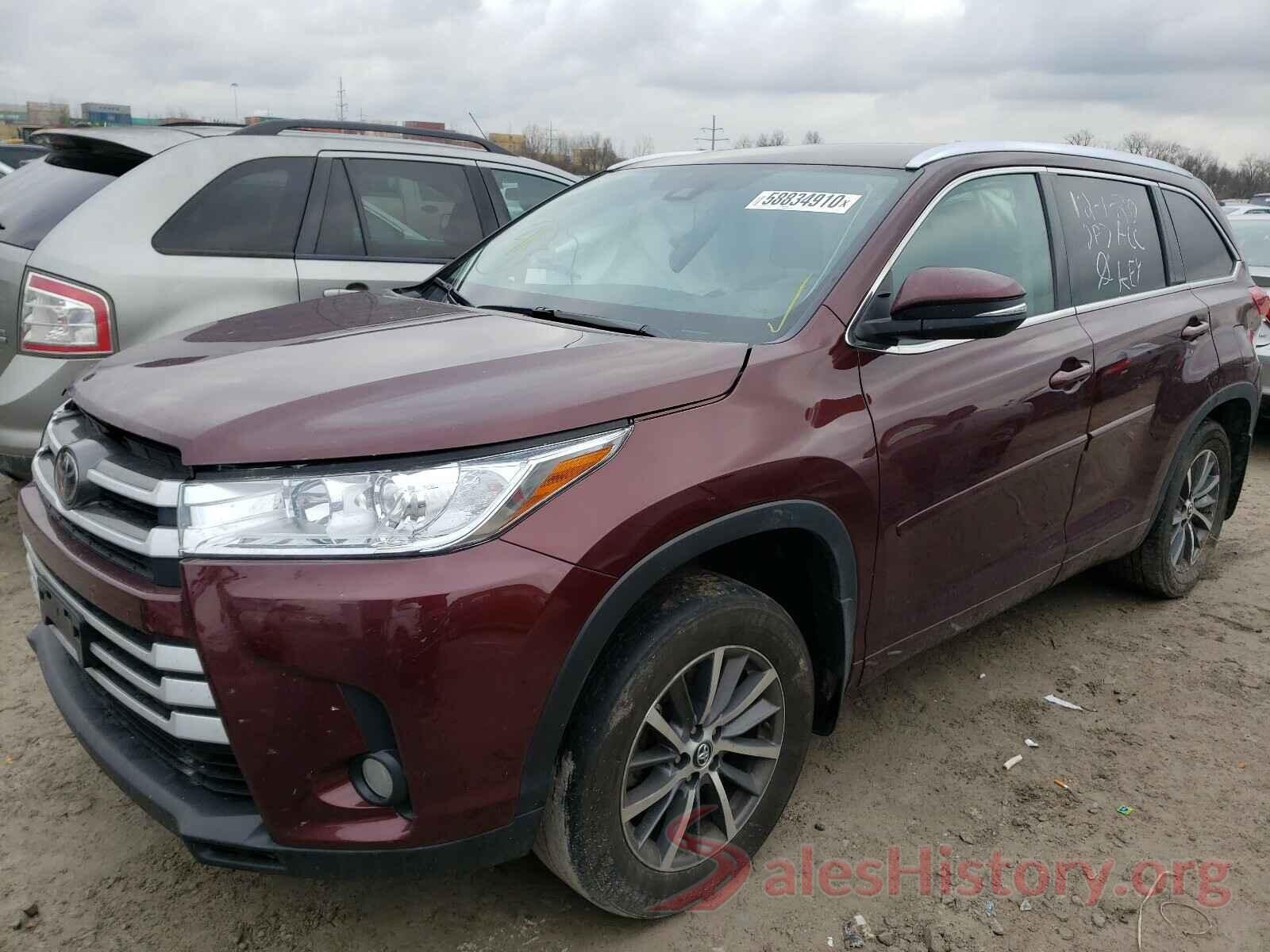 5TDJZRFH1JS846566 2018 TOYOTA HIGHLANDER