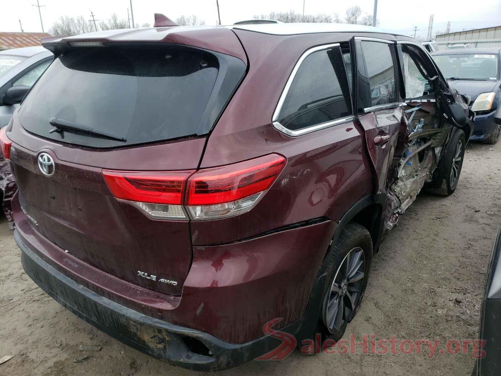 5TDJZRFH1JS846566 2018 TOYOTA HIGHLANDER