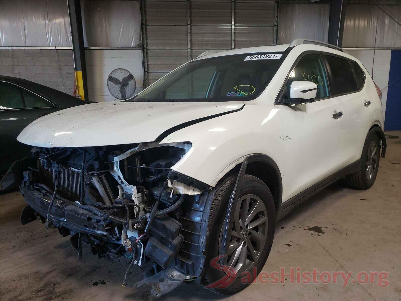 5N1AT2MV9GC894940 2016 NISSAN ROGUE