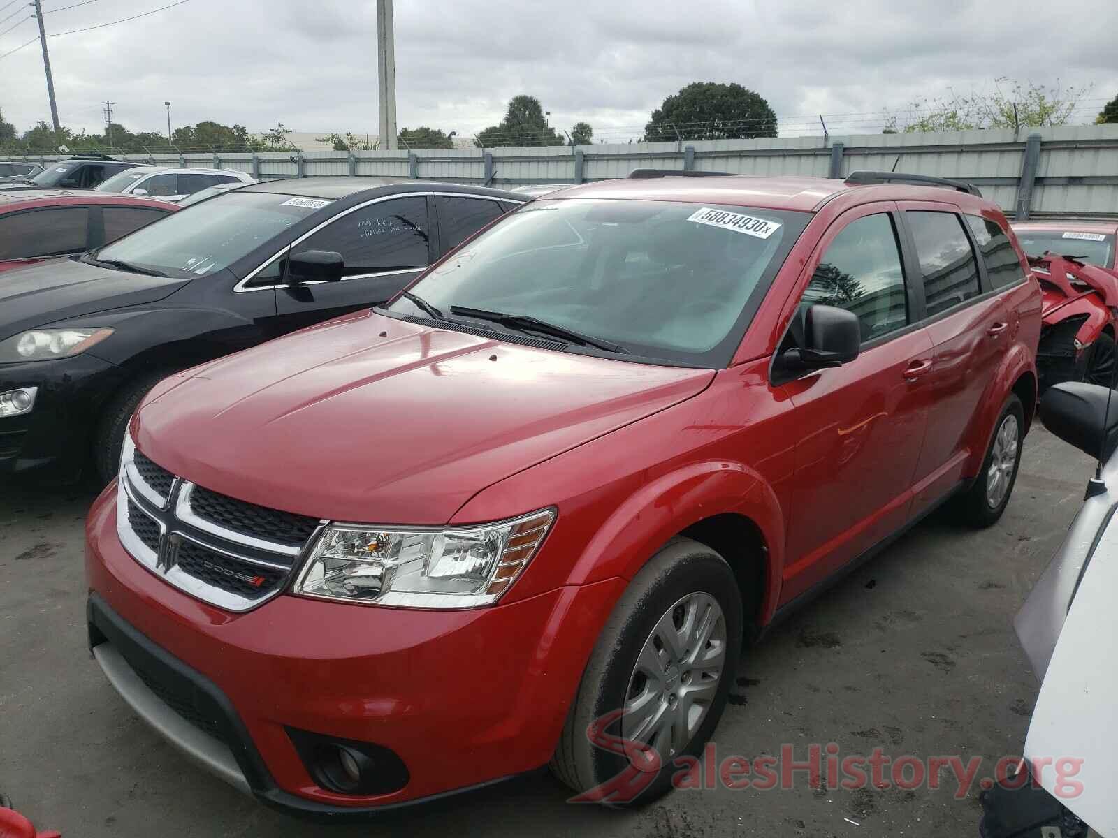 3C4PDCABXGT158282 2016 DODGE JOURNEY