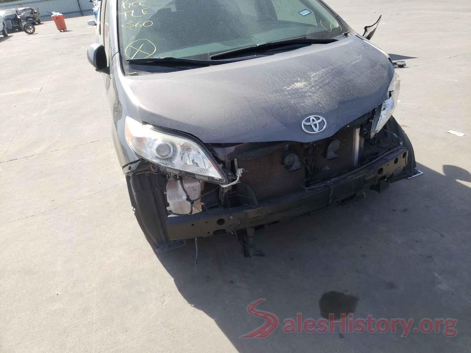 5TDYK3DC4GS696078 2016 TOYOTA SIENNA