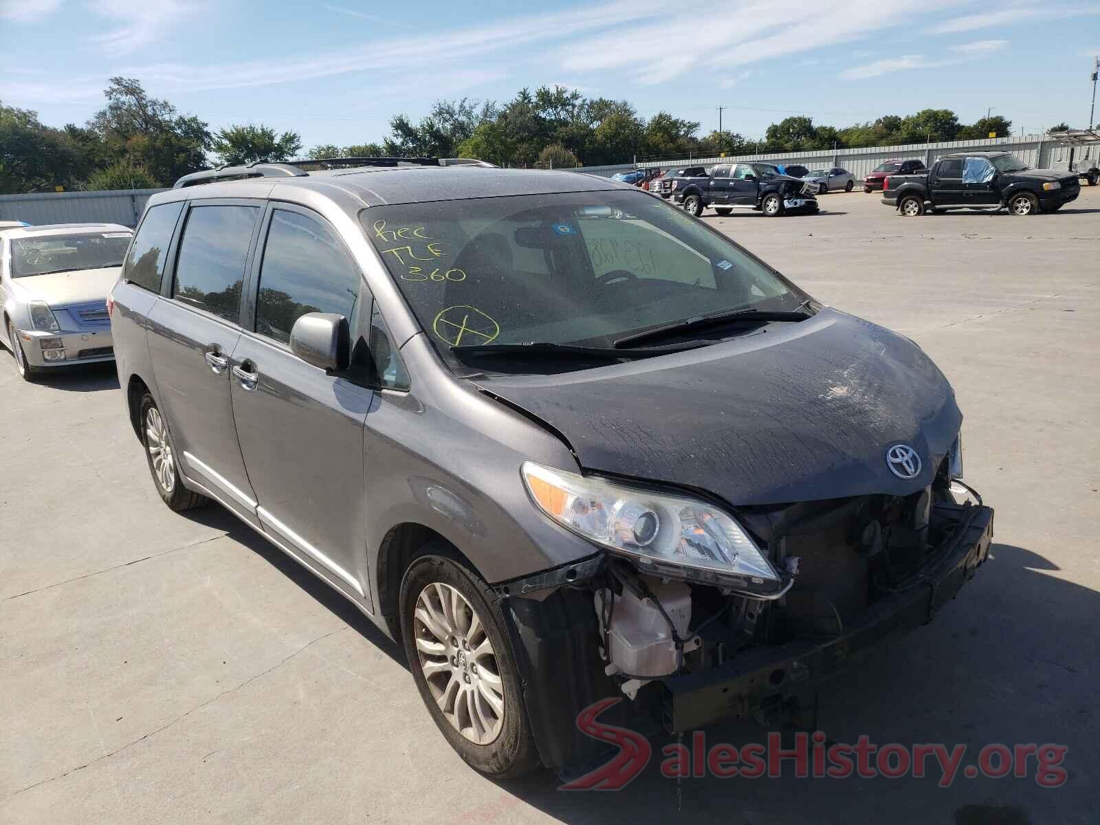 5TDYK3DC4GS696078 2016 TOYOTA SIENNA