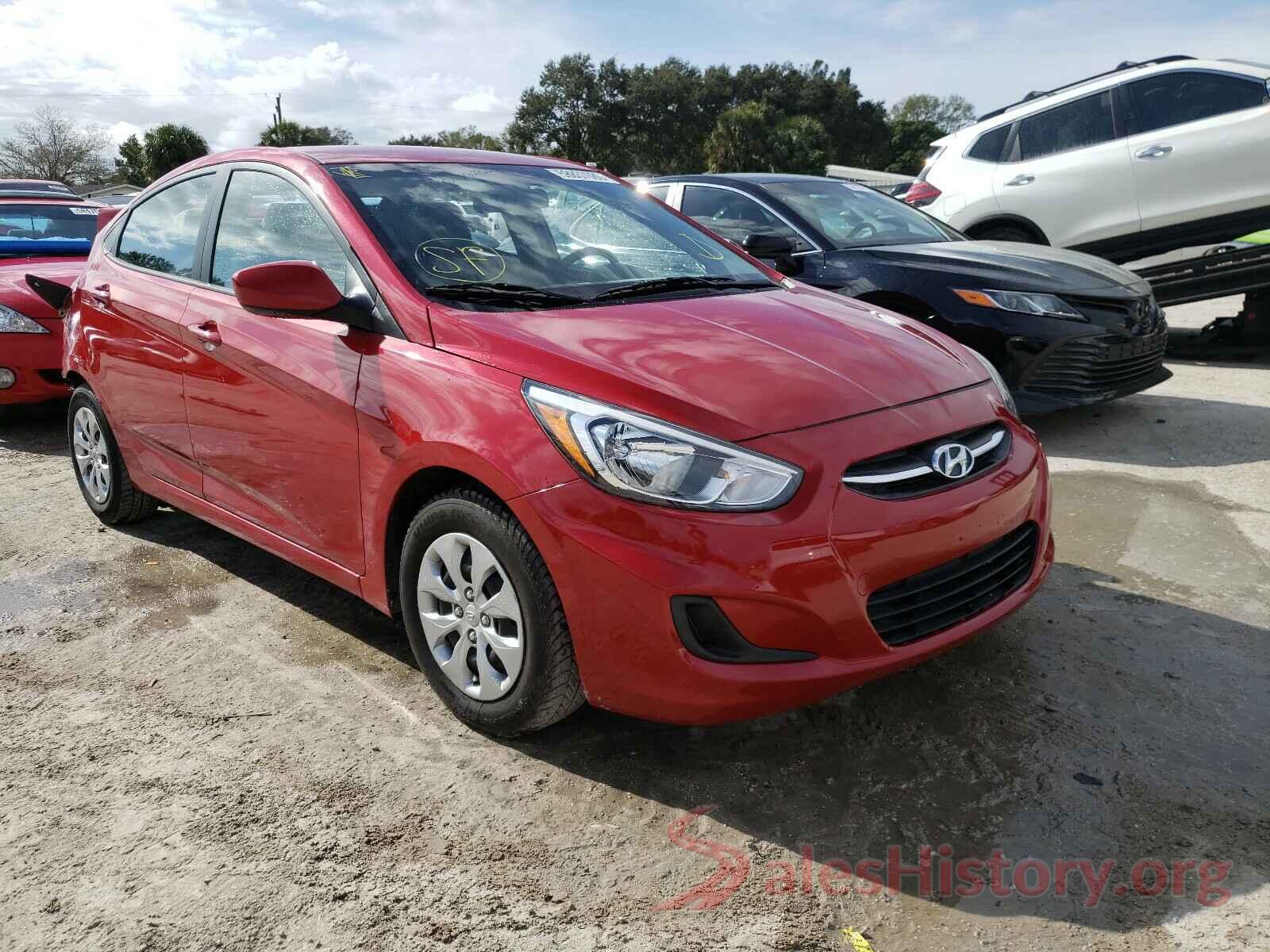 KMHCT4AEXHU171960 2017 HYUNDAI ACCENT