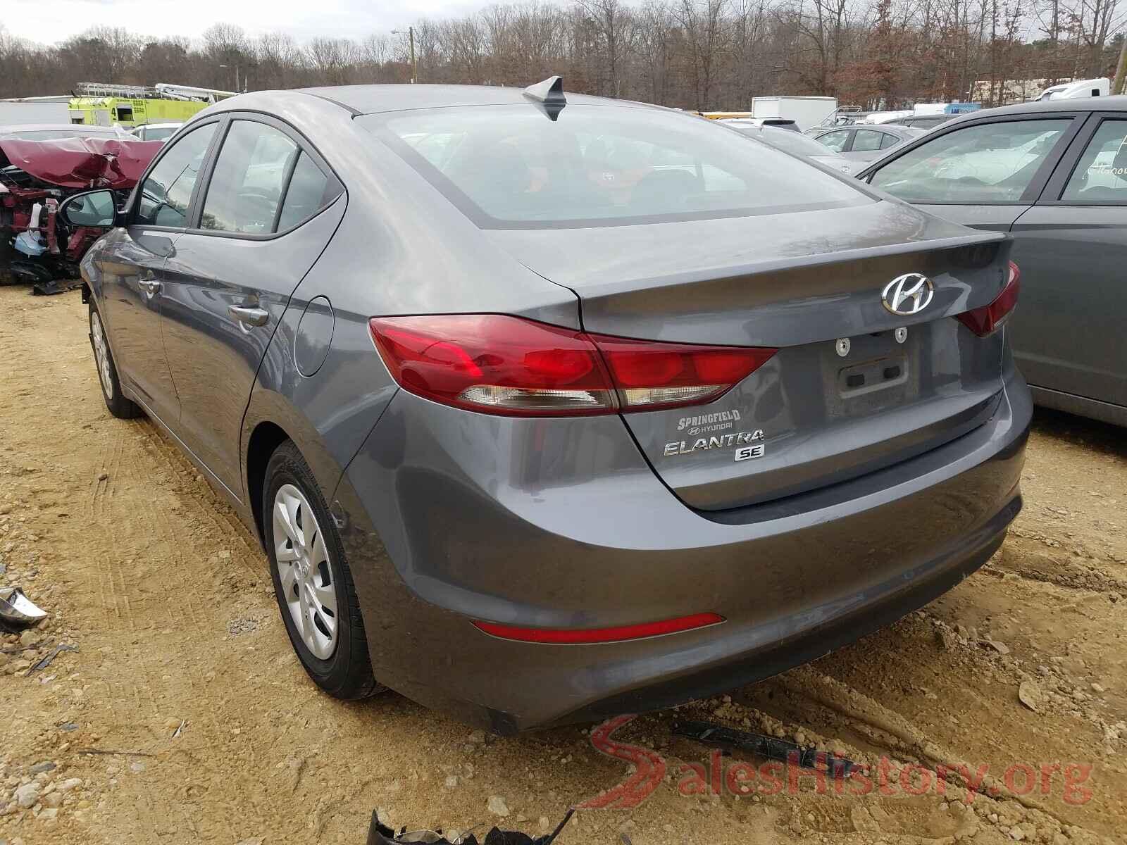 5NPD74LF8JH395666 2018 HYUNDAI ELANTRA