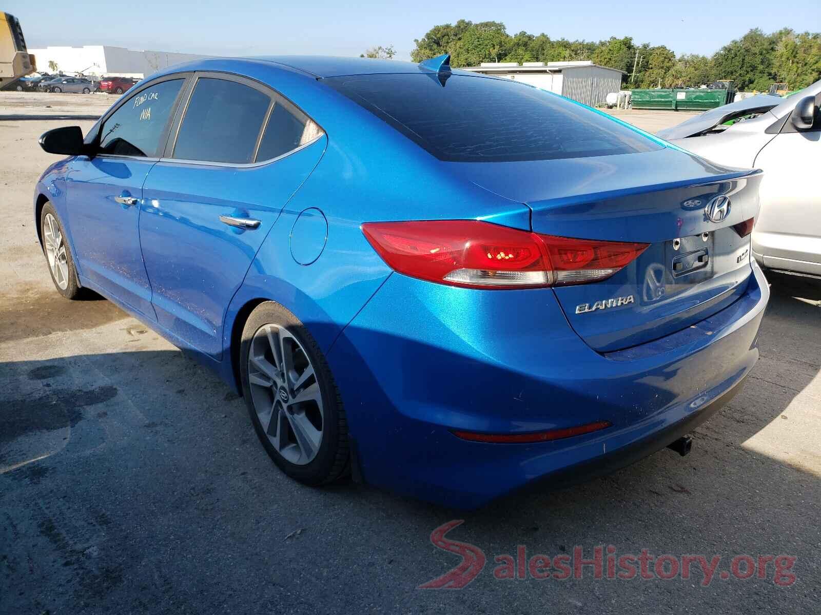 KMHD84LF9HU177261 2017 HYUNDAI ELANTRA