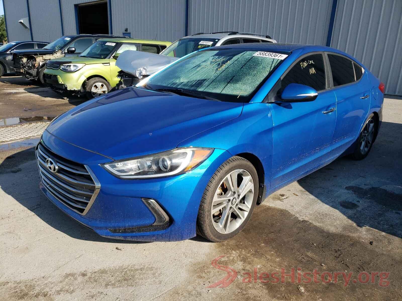 KMHD84LF9HU177261 2017 HYUNDAI ELANTRA