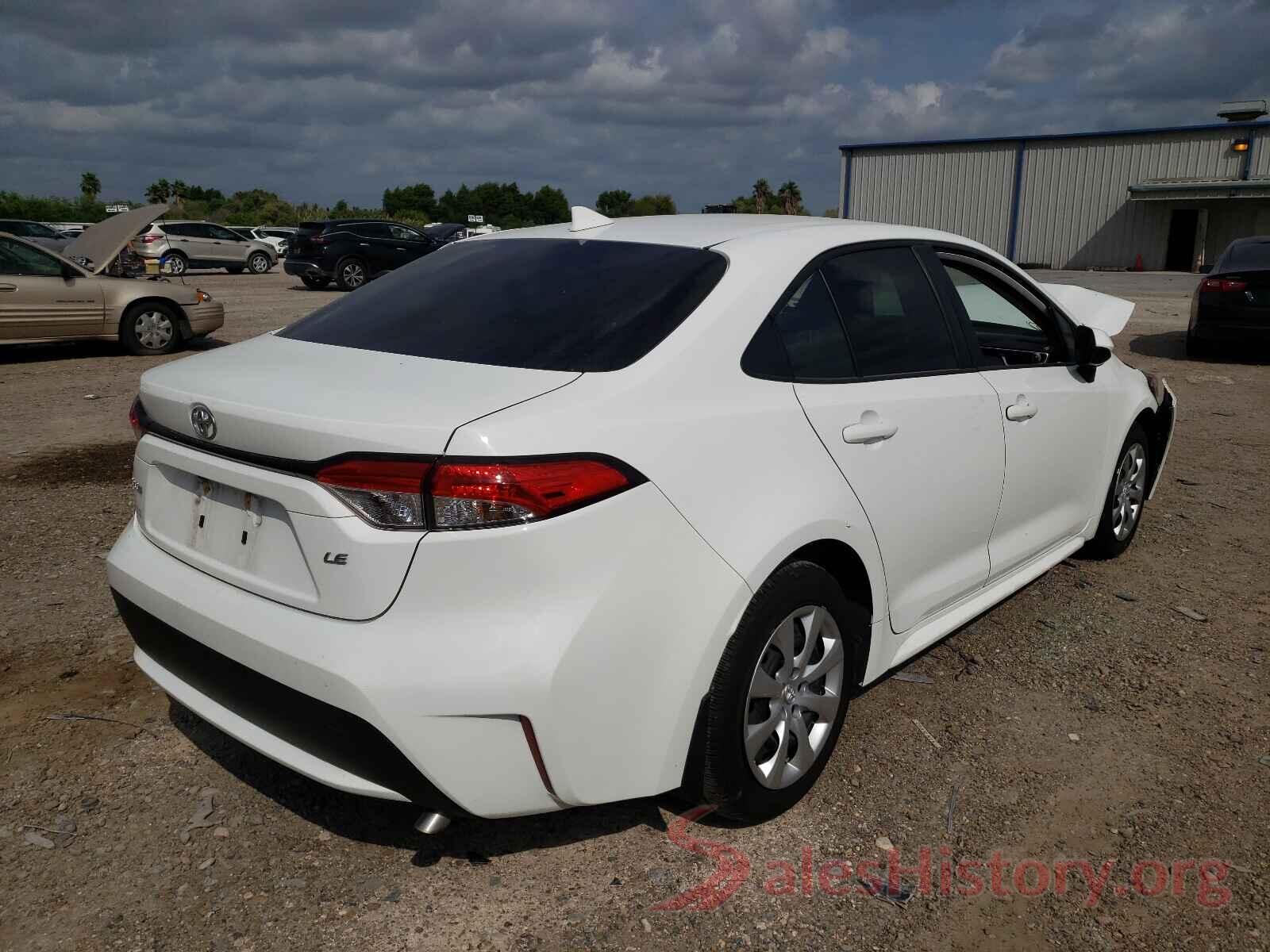 JTDEPRAE0LJ103501 2020 TOYOTA COROLLA