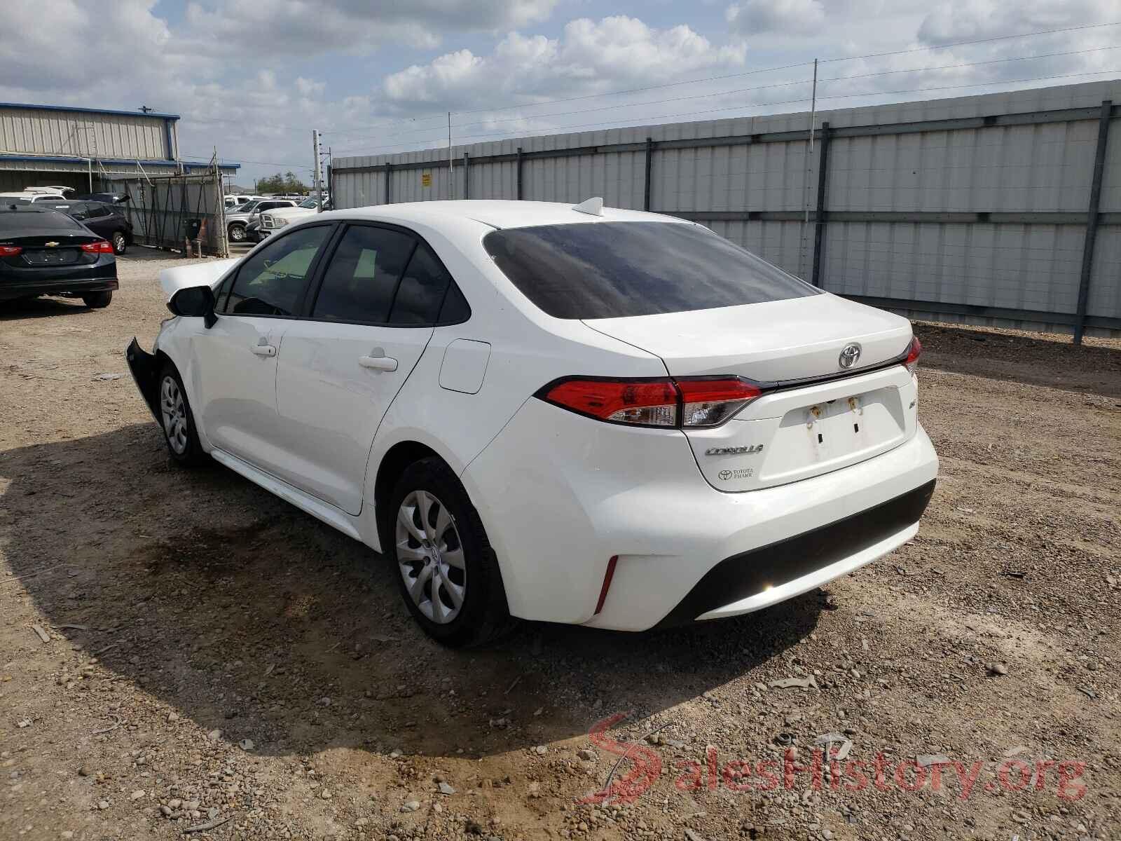 JTDEPRAE0LJ103501 2020 TOYOTA COROLLA