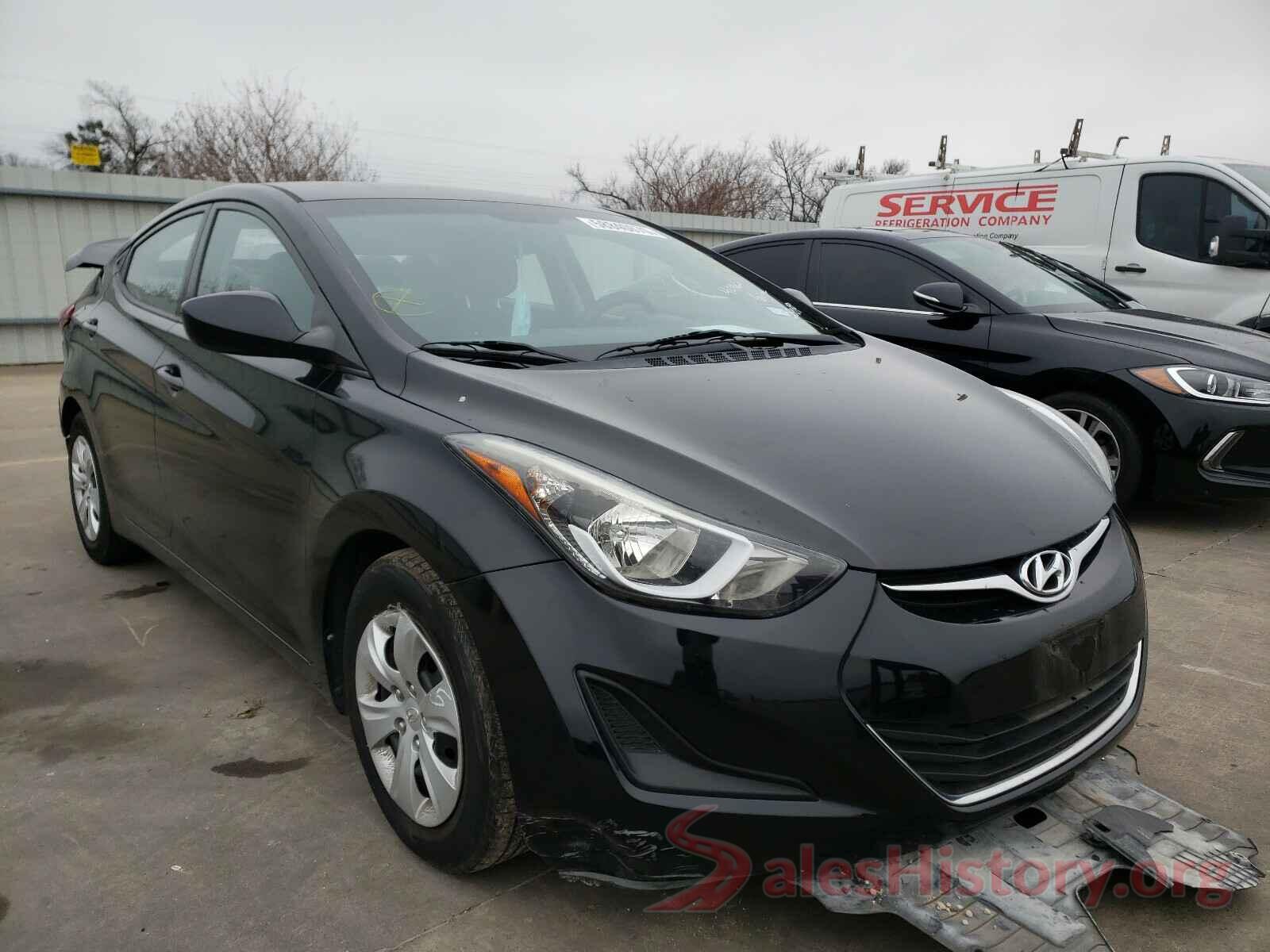 5NPDH4AE2GH737256 2016 HYUNDAI ELANTRA