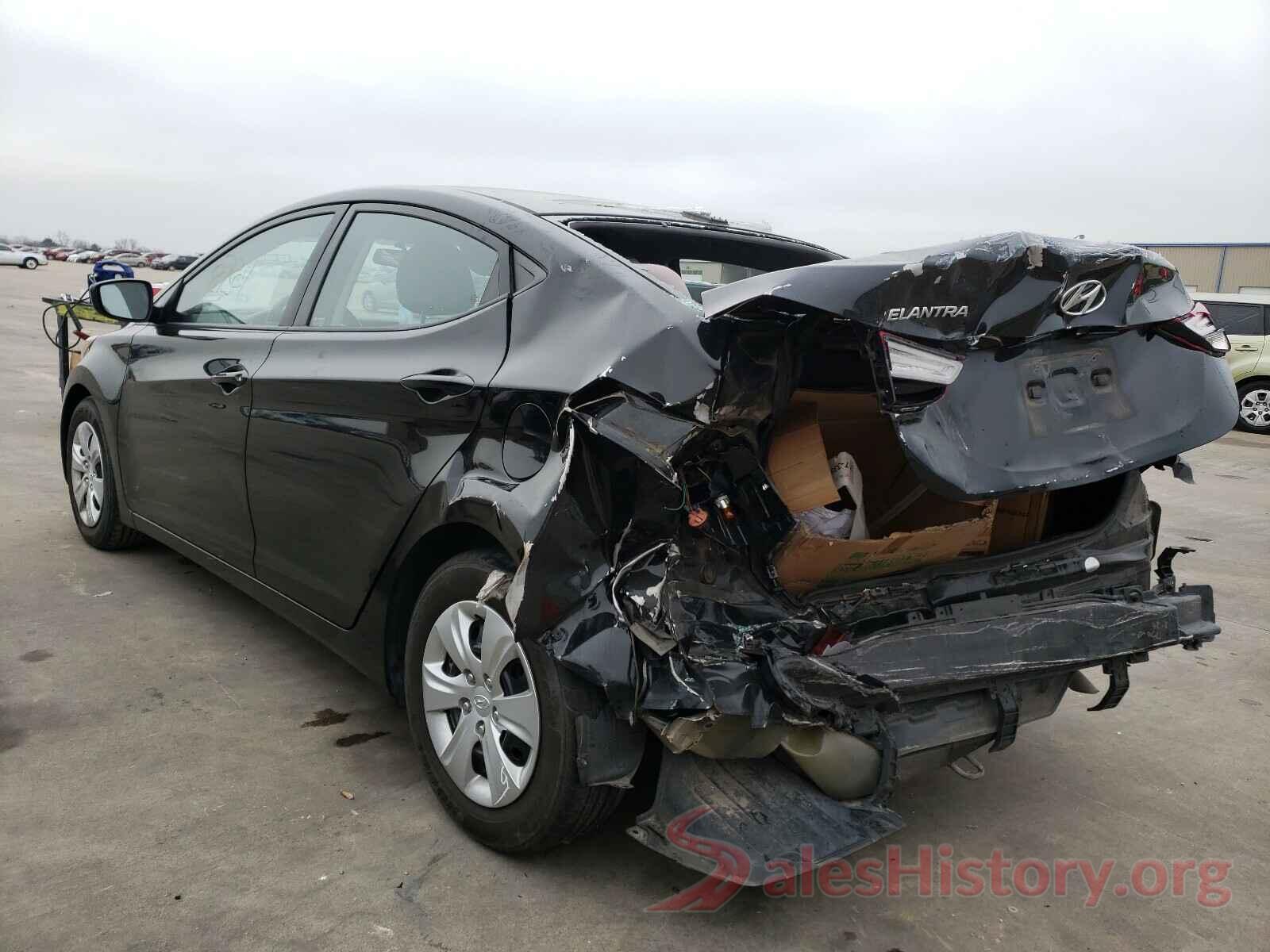 5NPDH4AE2GH737256 2016 HYUNDAI ELANTRA