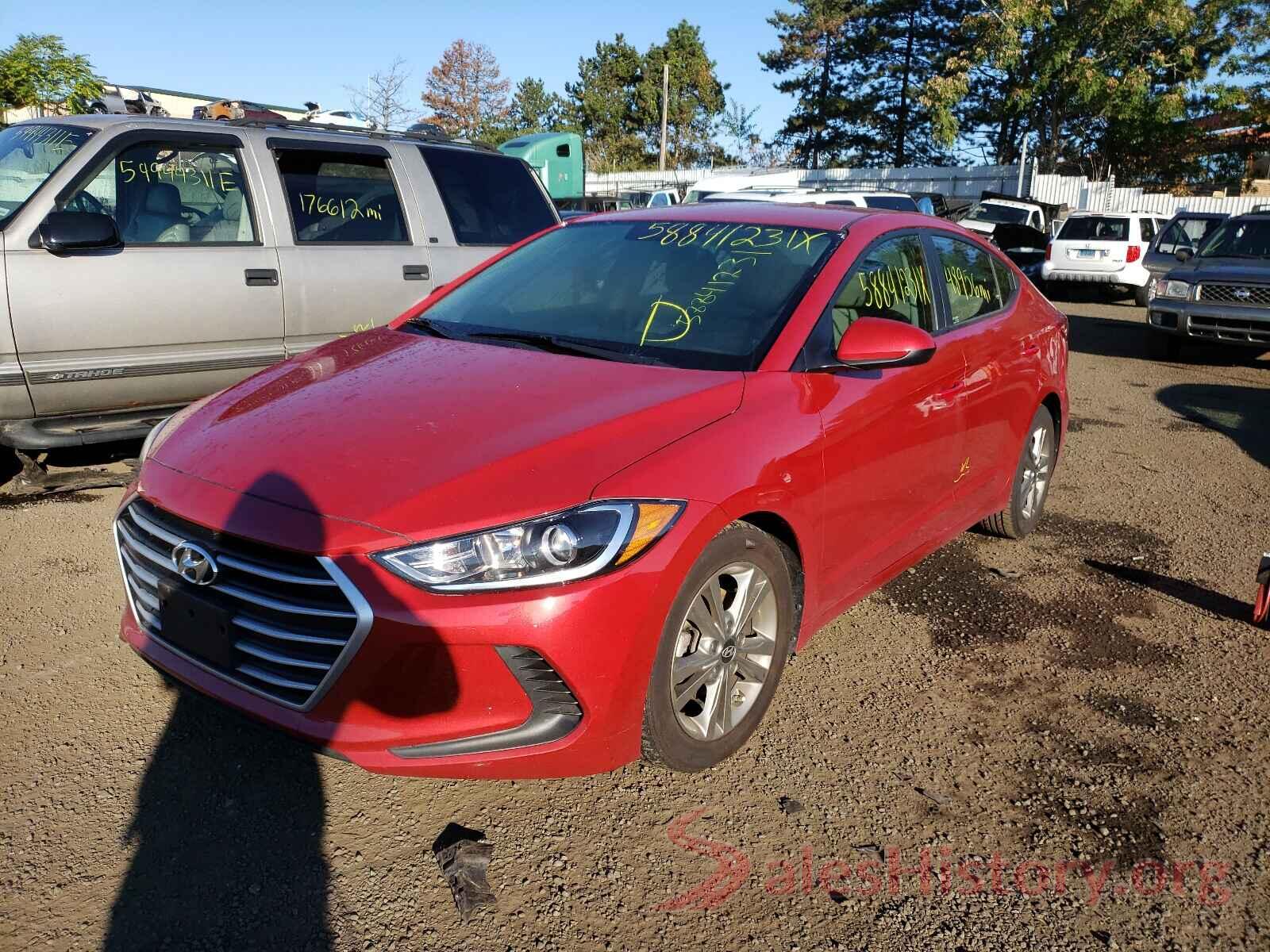 5NPD84LF9JH335974 2018 HYUNDAI ELANTRA