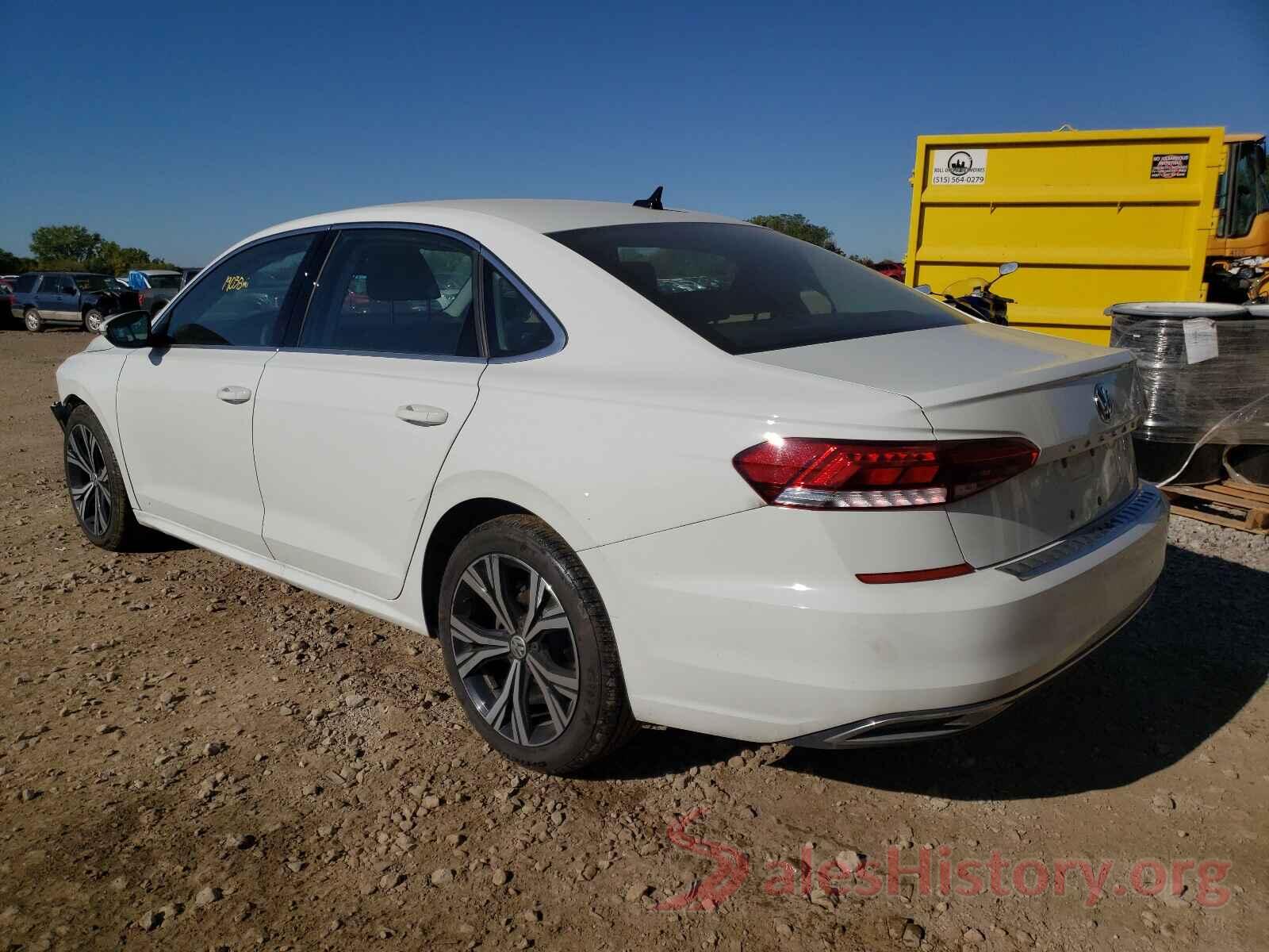 1VWSA7A33MC009543 2021 VOLKSWAGEN PASSAT