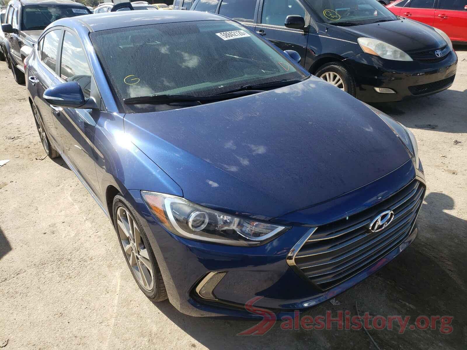 5NPD84LF0HH065639 2017 HYUNDAI ELANTRA