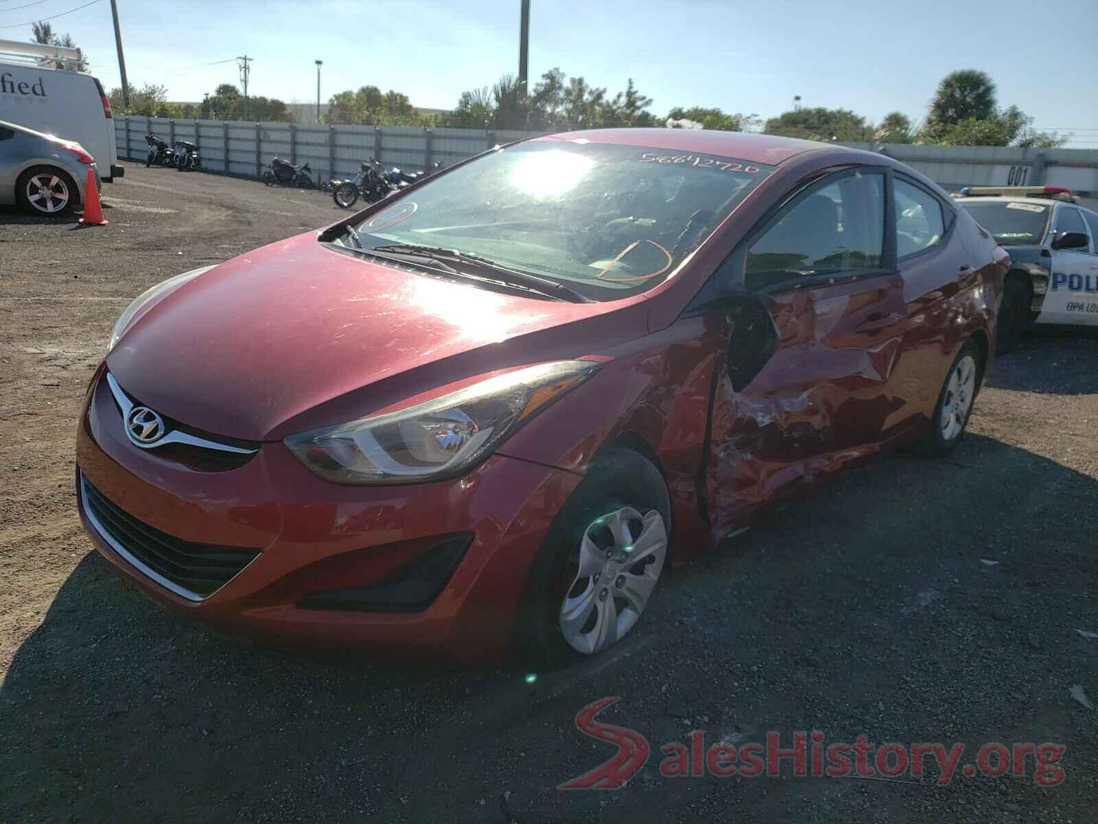 5NPDH4AE5GH754441 2016 HYUNDAI ELANTRA