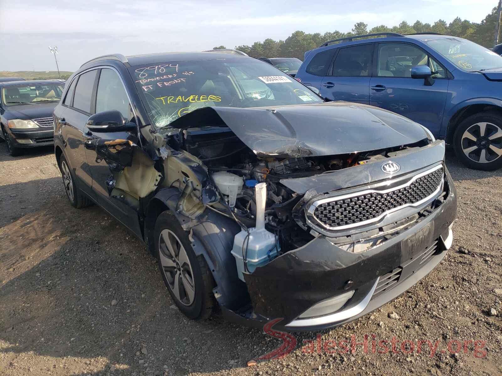 KNDCE3LC7J5109856 2018 KIA NIRO