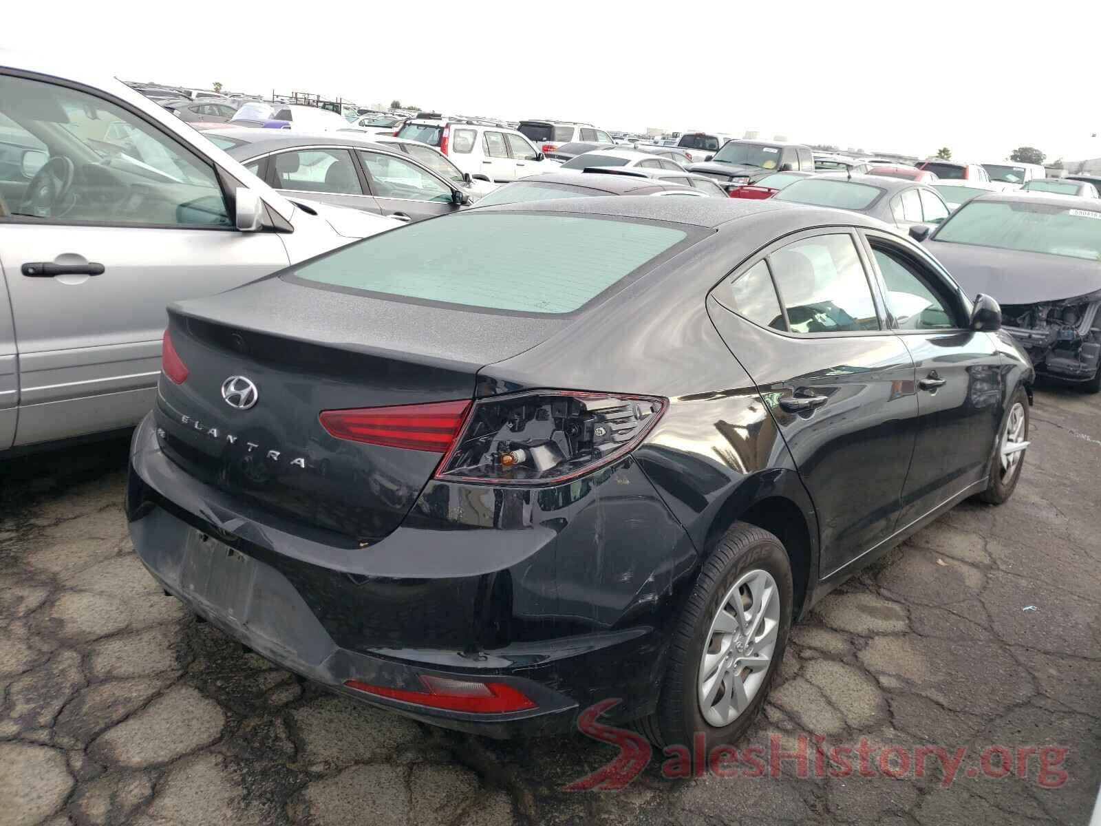 5NPD74LF4KH397268 2019 HYUNDAI ELANTRA