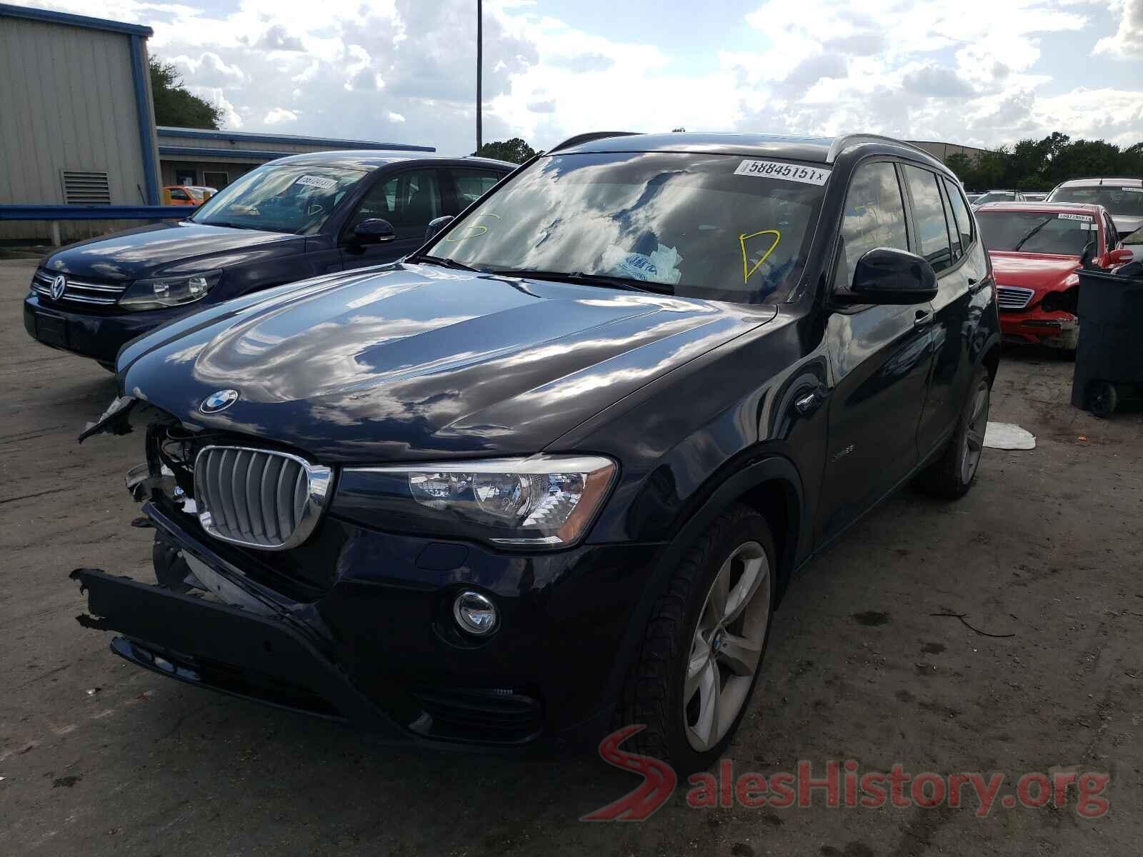 5UXWX9C57H0T15177 2017 BMW X3