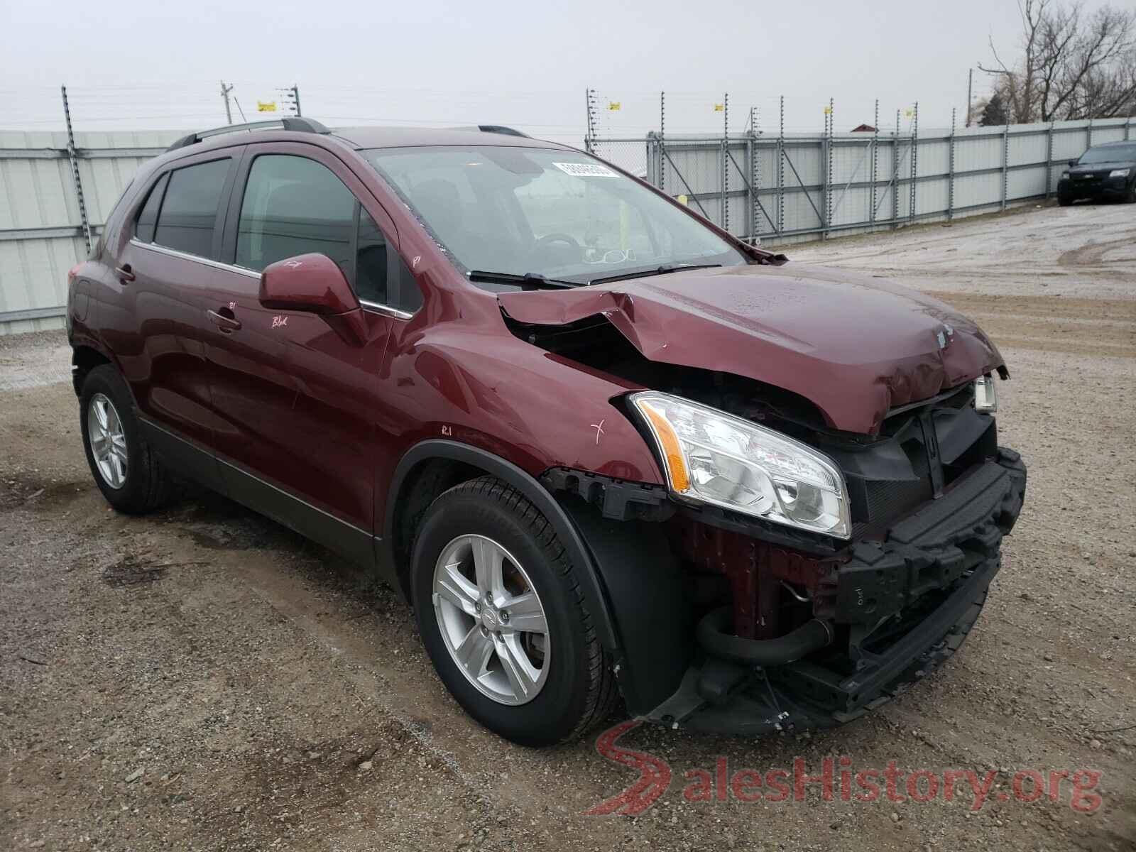 3GNCJLSB8GL274383 2016 CHEVROLET TRAX