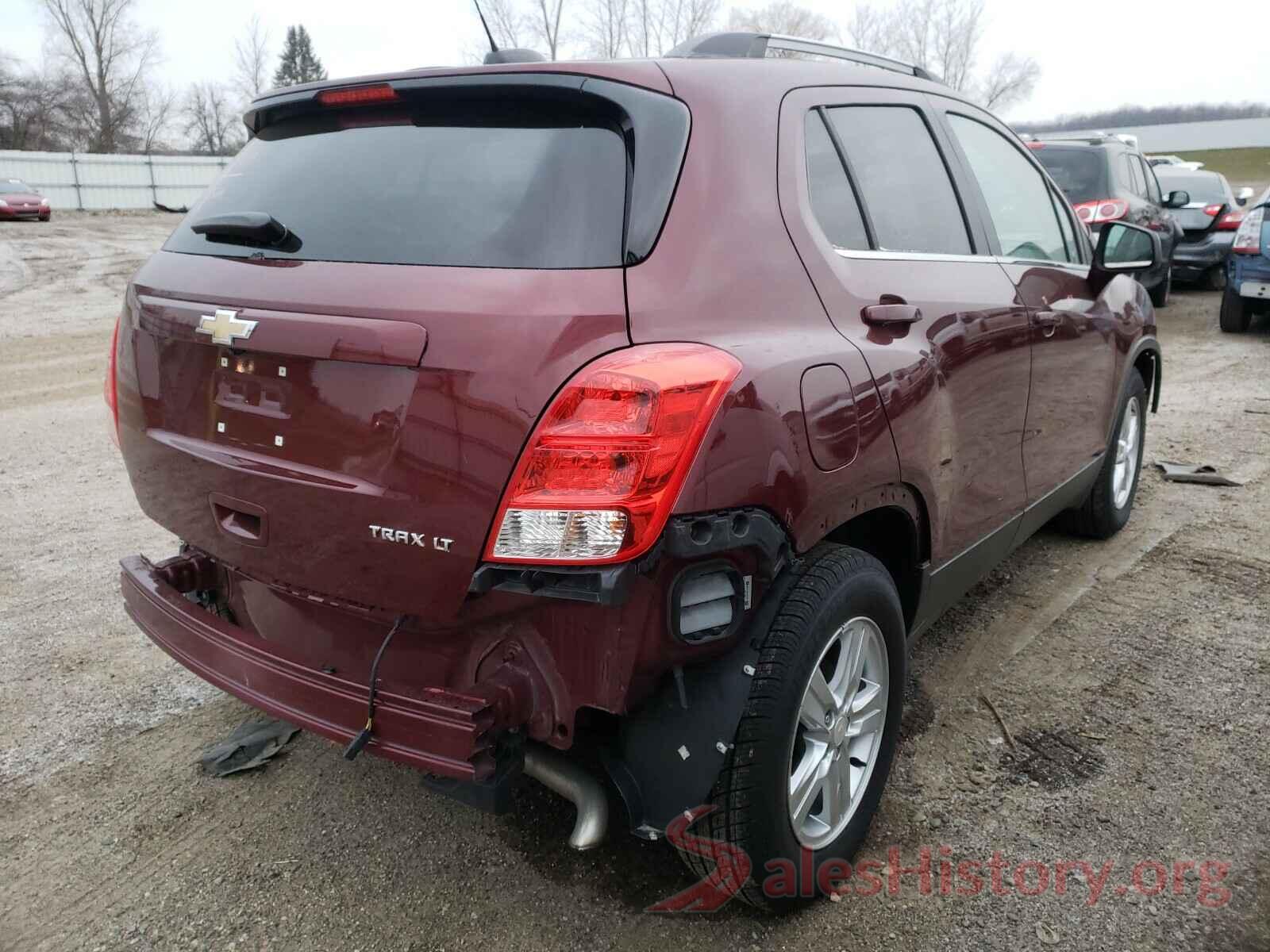 3GNCJLSB8GL274383 2016 CHEVROLET TRAX