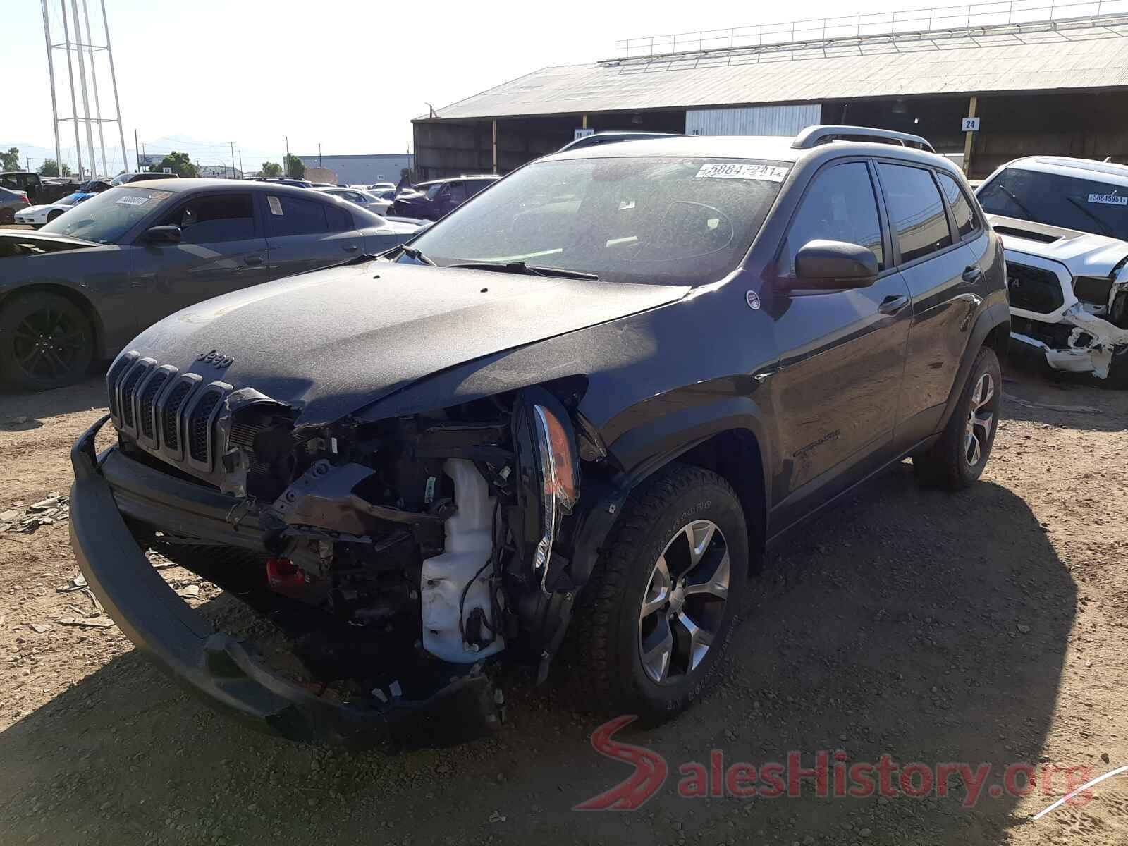 1C4PJMBS2HD238261 2017 JEEP CHEROKEE