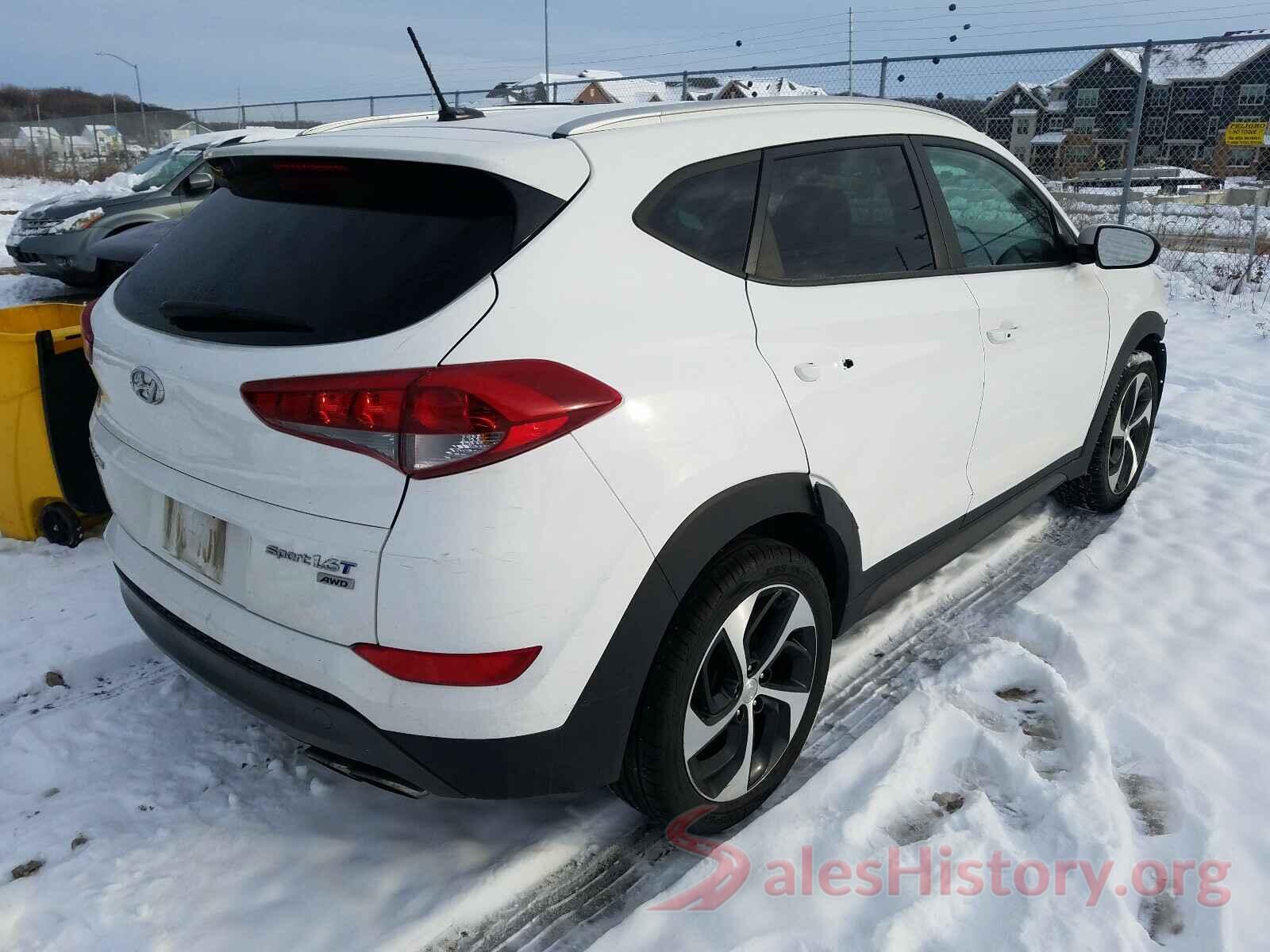 KM8J3CA21GU041345 2016 HYUNDAI TUCSON