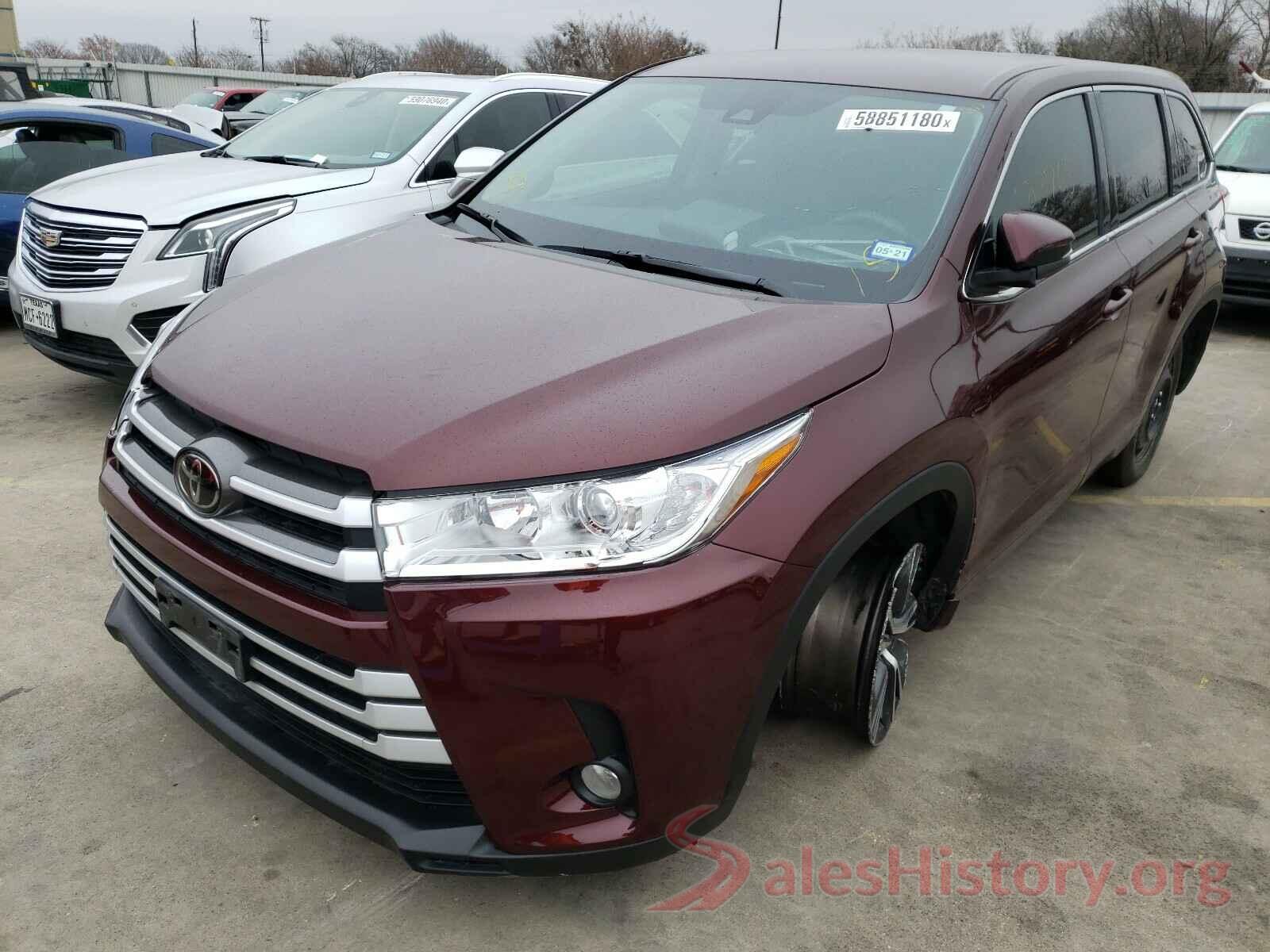 5TDZZRFH3JS256663 2018 TOYOTA HIGHLANDER