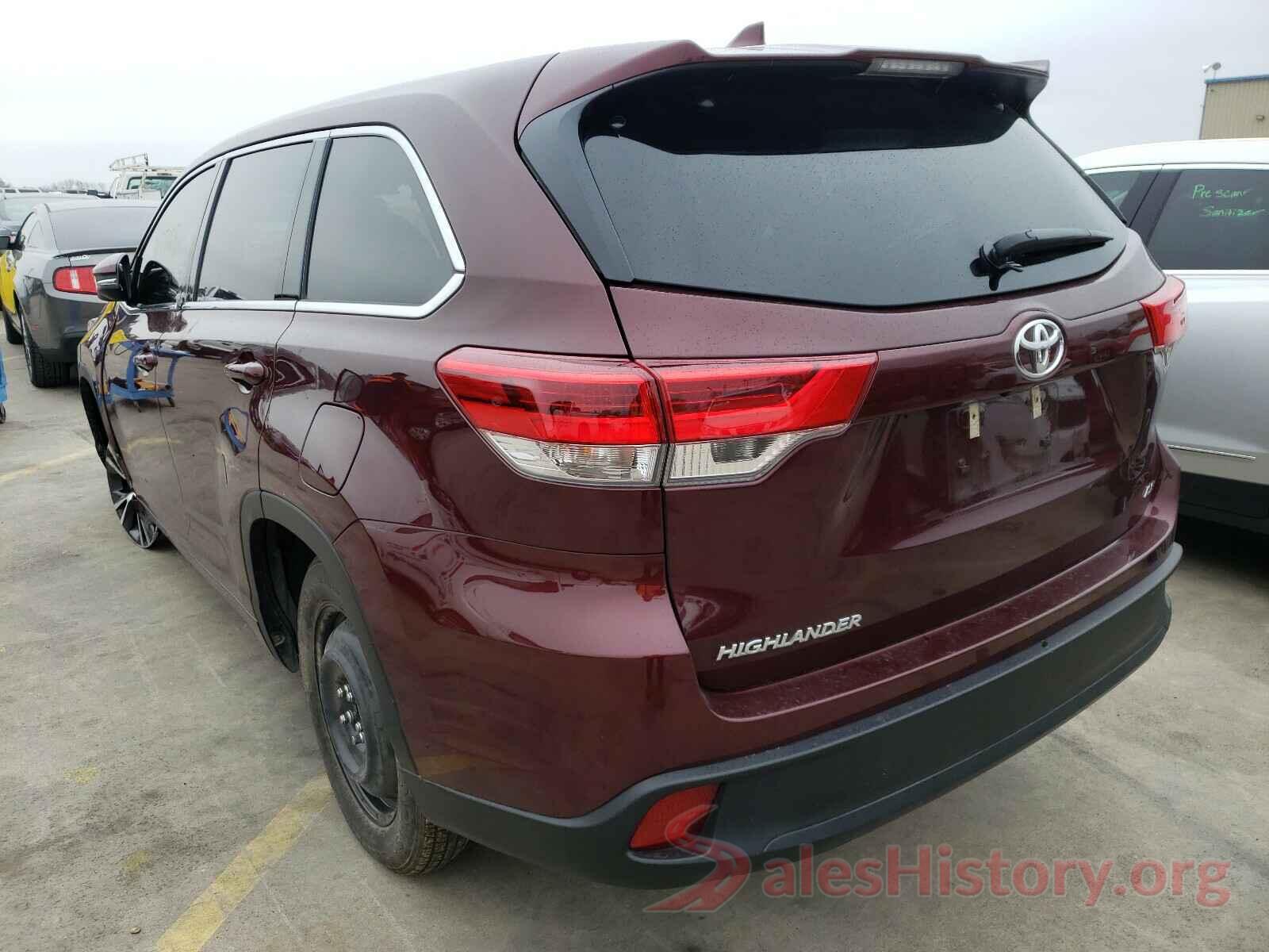 5TDZZRFH3JS256663 2018 TOYOTA HIGHLANDER