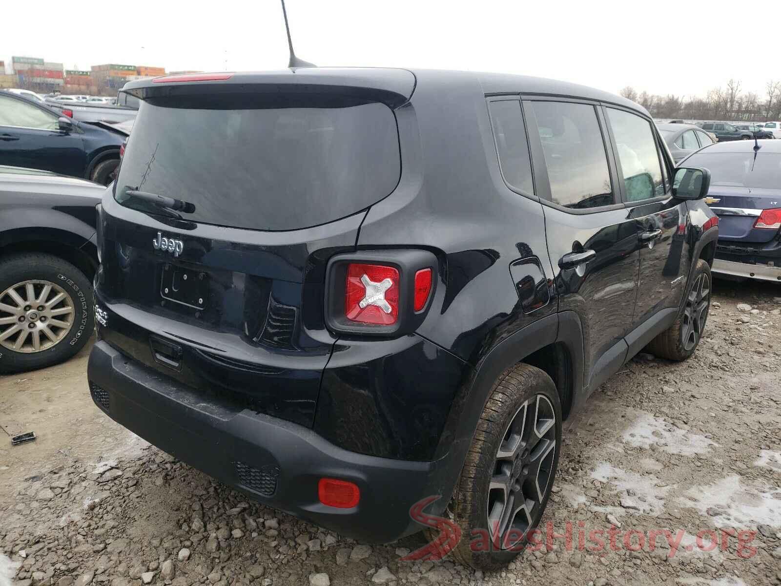 ZACNJBAB3LPL83877 2020 JEEP RENEGADE