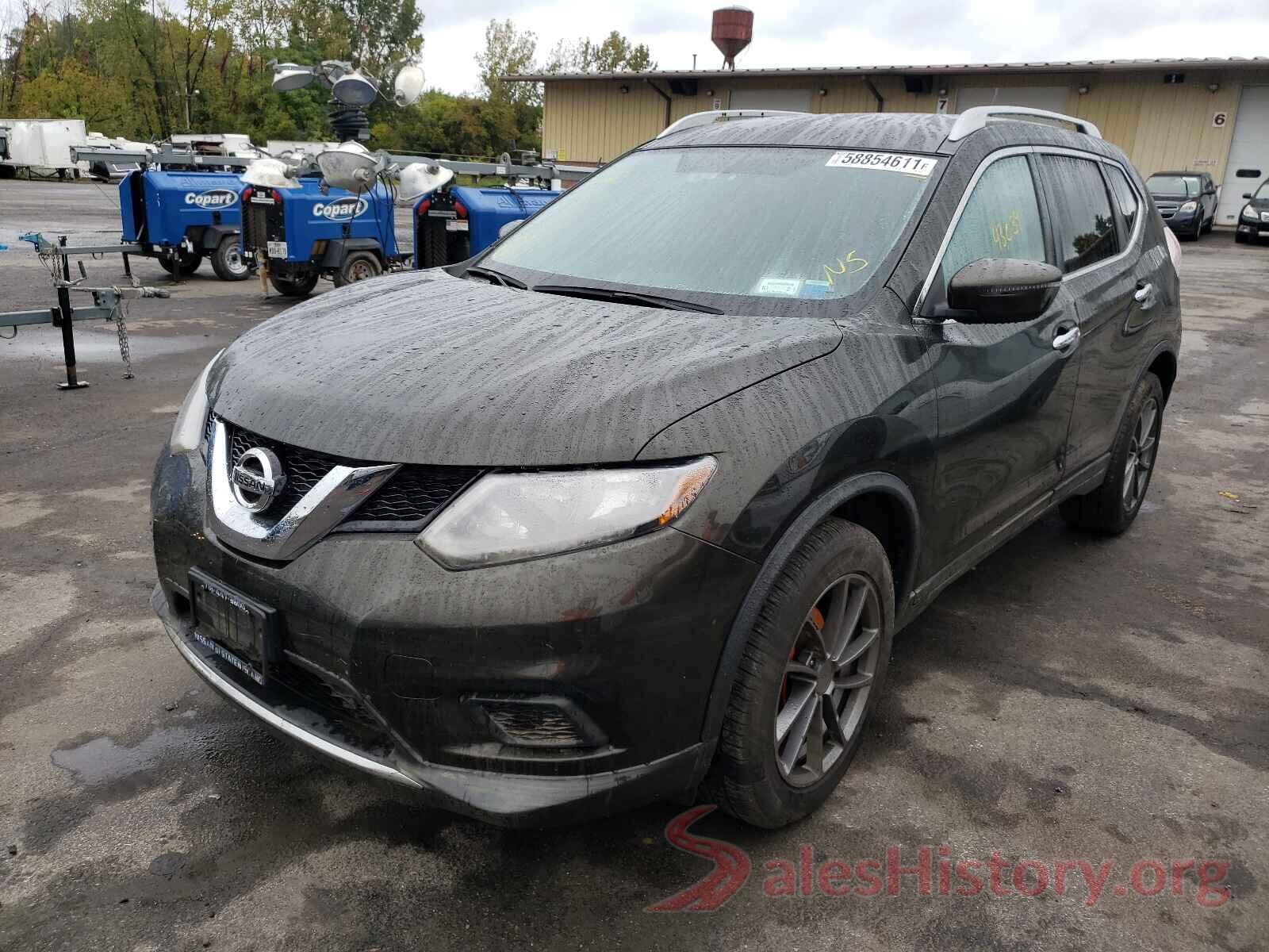 KNMAT2MV2GP729924 2016 NISSAN ROGUE