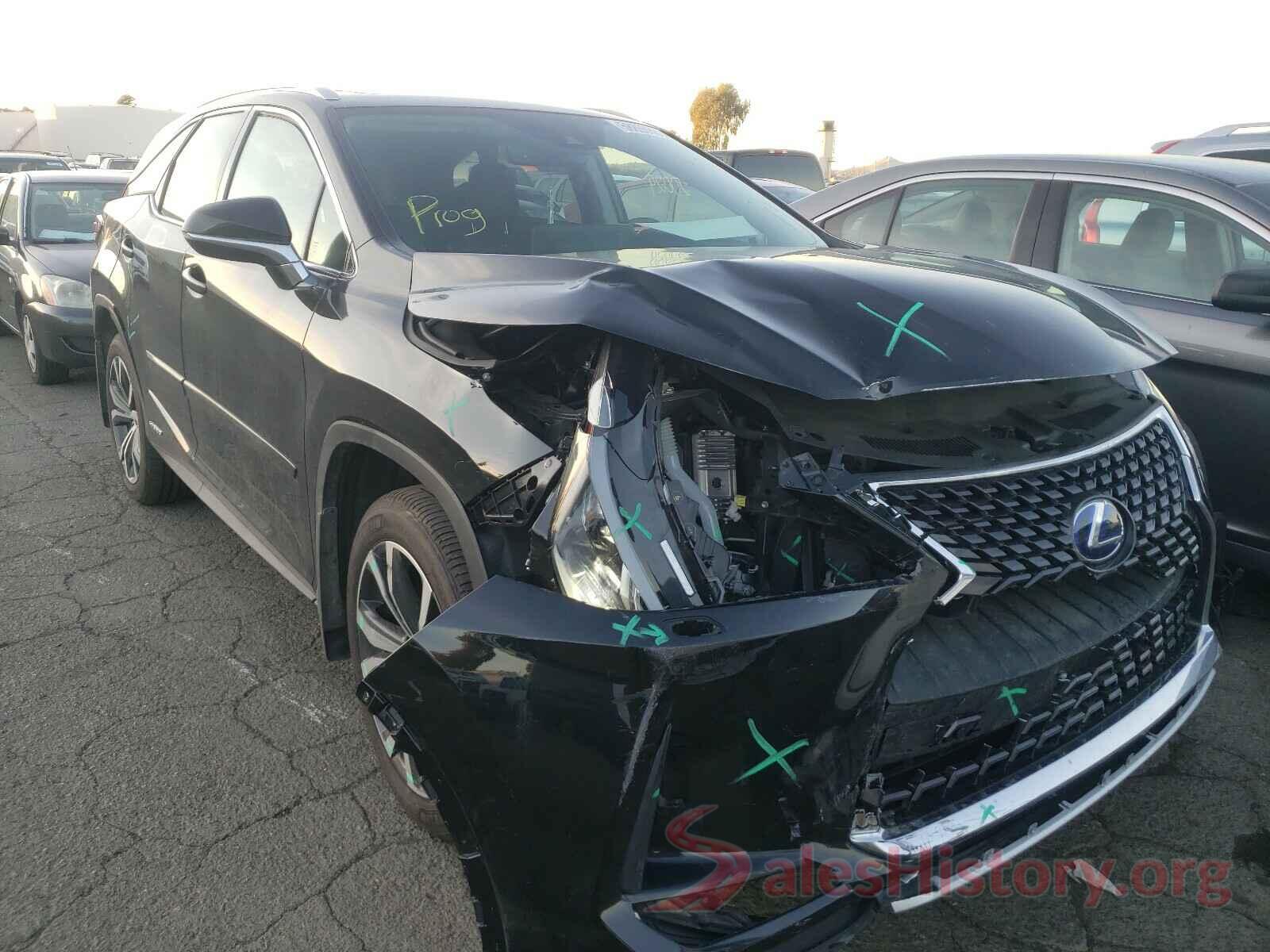 JTJHGKFA7L2009262 2020 LEXUS RX450