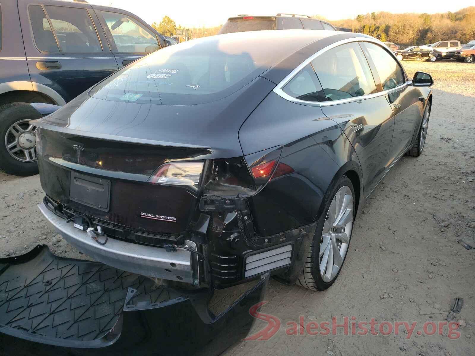 5YJ3E1EBXKF441573 2019 TESLA MODEL 3