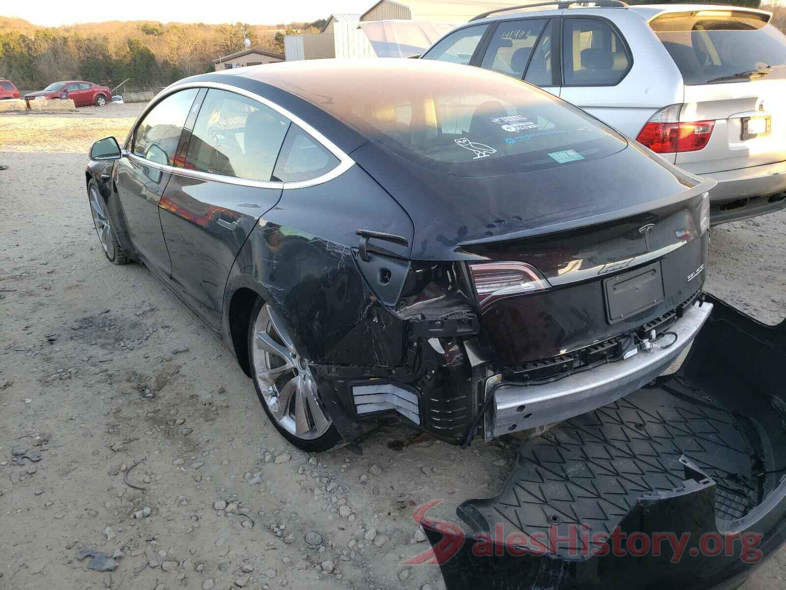 5YJ3E1EBXKF441573 2019 TESLA MODEL 3