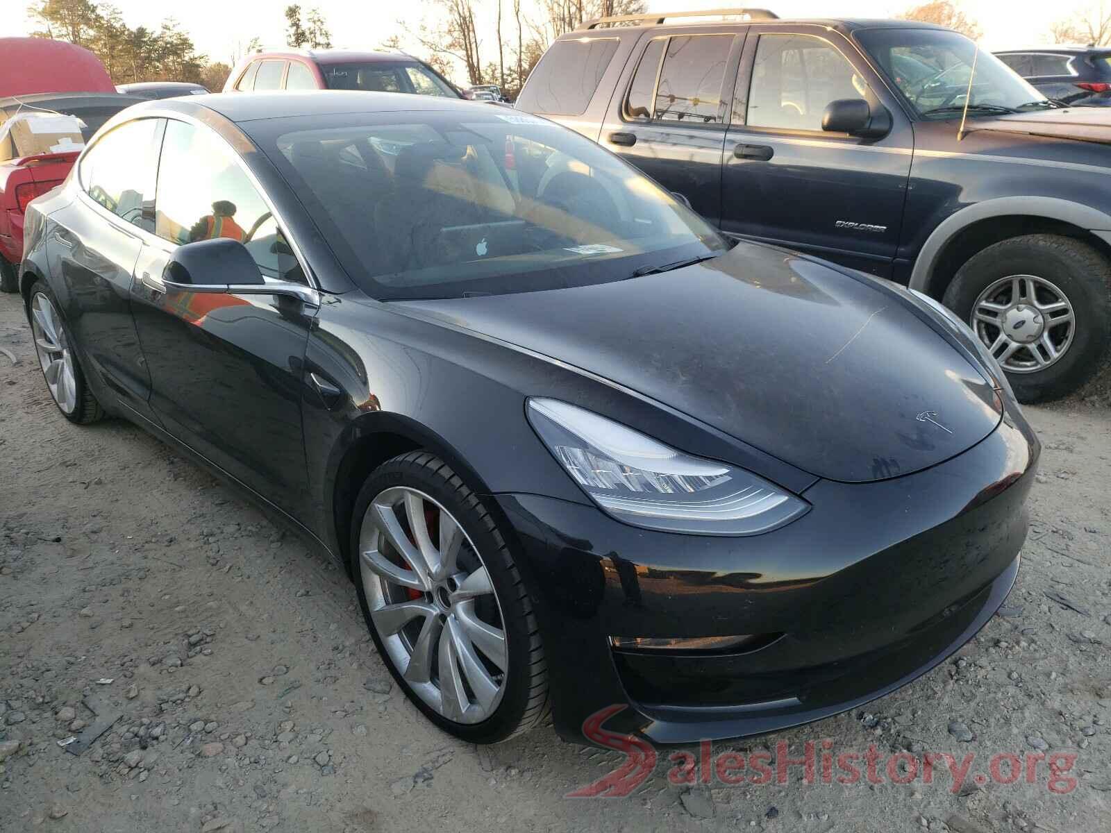 5YJ3E1EBXKF441573 2019 TESLA MODEL 3