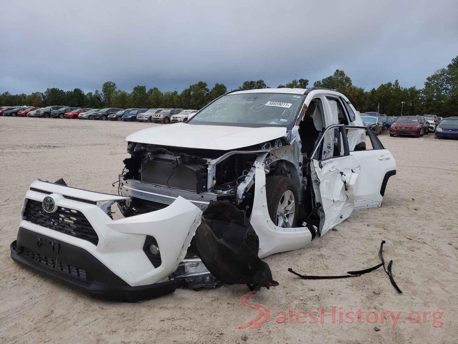 2T3W1RFV7MW105411 2021 TOYOTA RAV4