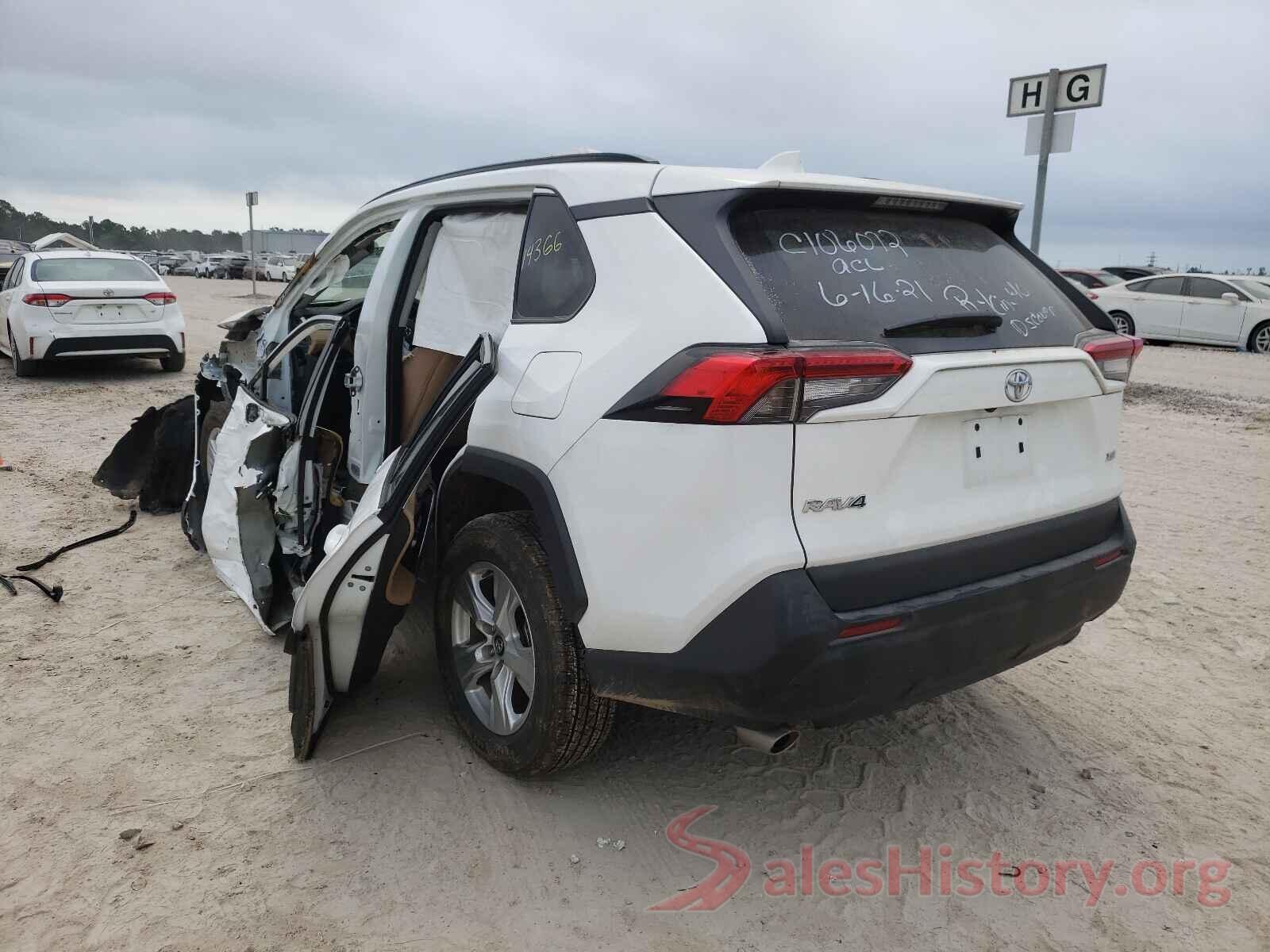 2T3W1RFV7MW105411 2021 TOYOTA RAV4