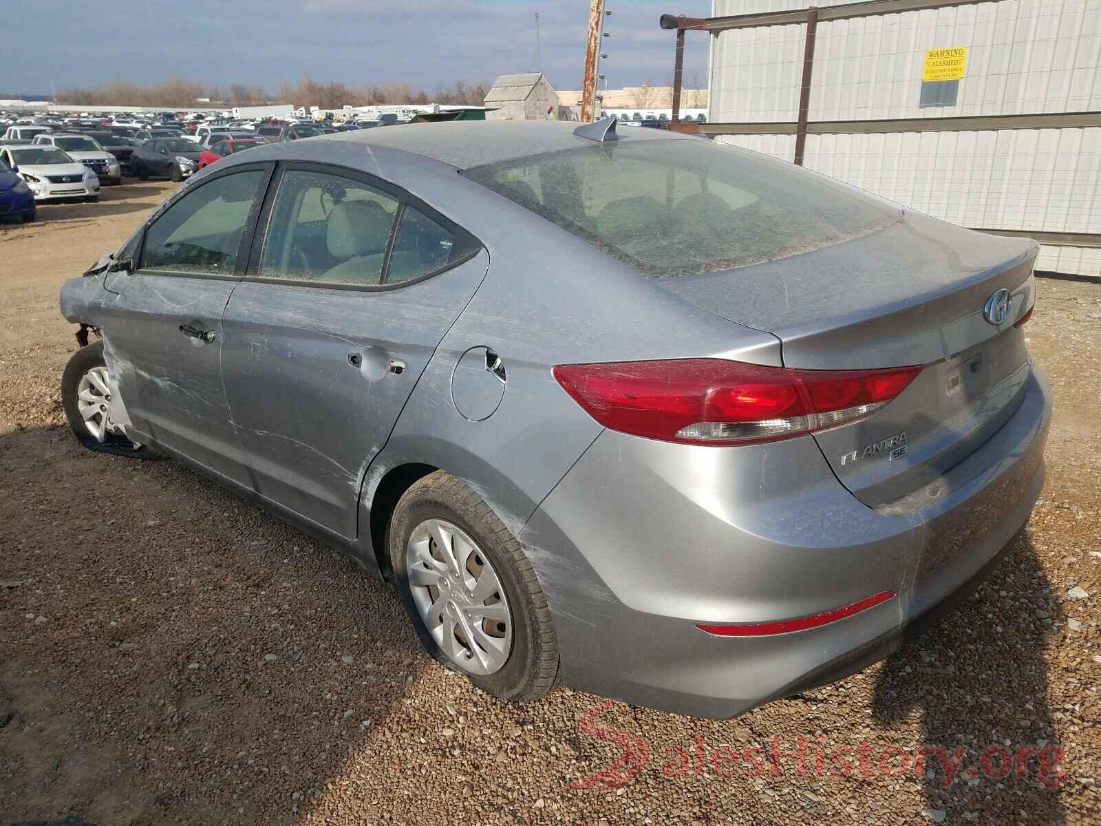 5NPD74LF5HH111615 2017 HYUNDAI ELANTRA