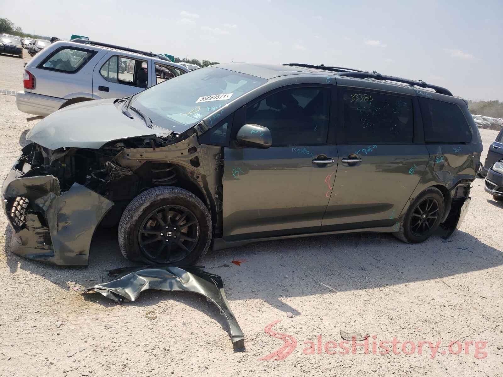 5TDYZ3DCXKS966628 2019 TOYOTA SIENNA