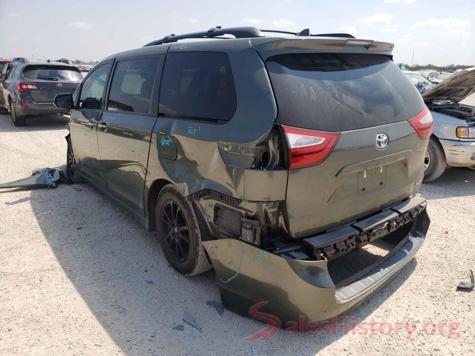 5TDYZ3DCXKS966628 2019 TOYOTA SIENNA