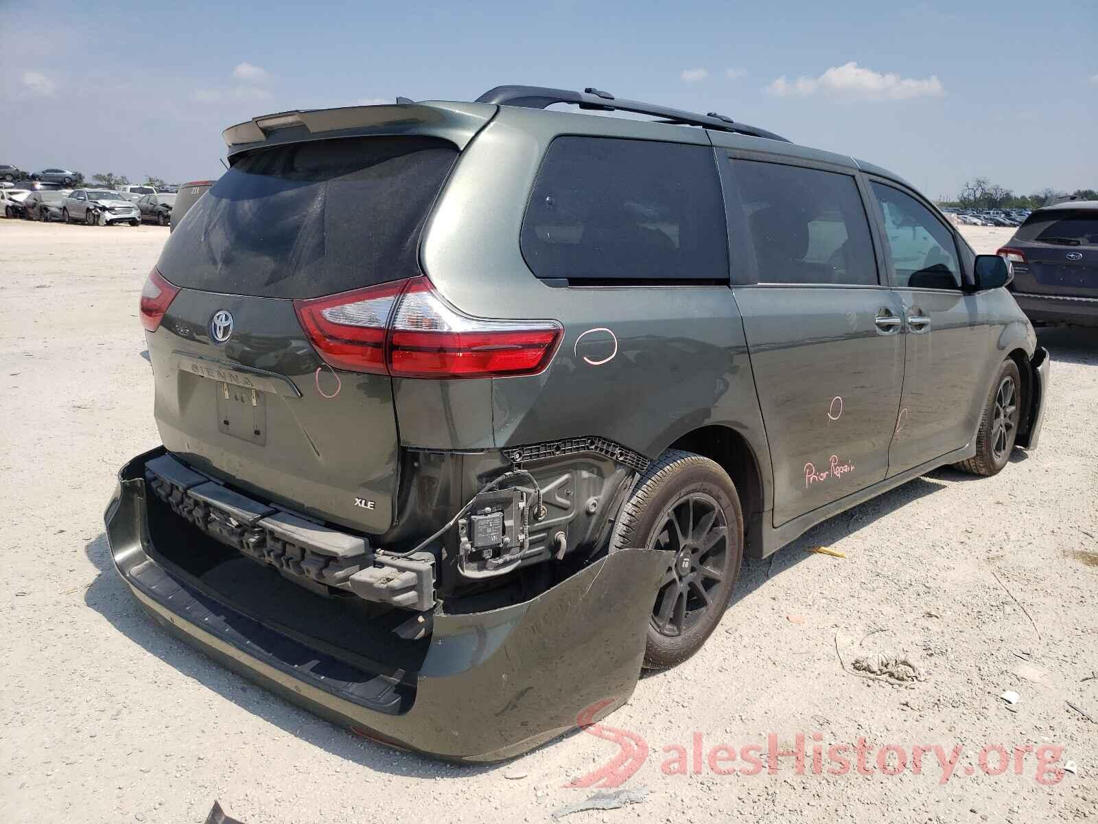 5TDYZ3DCXKS966628 2019 TOYOTA SIENNA