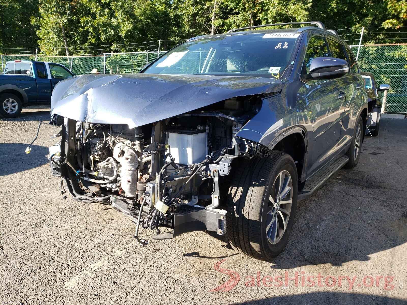 5TDJZRFH0HS406185 2017 TOYOTA HIGHLANDER