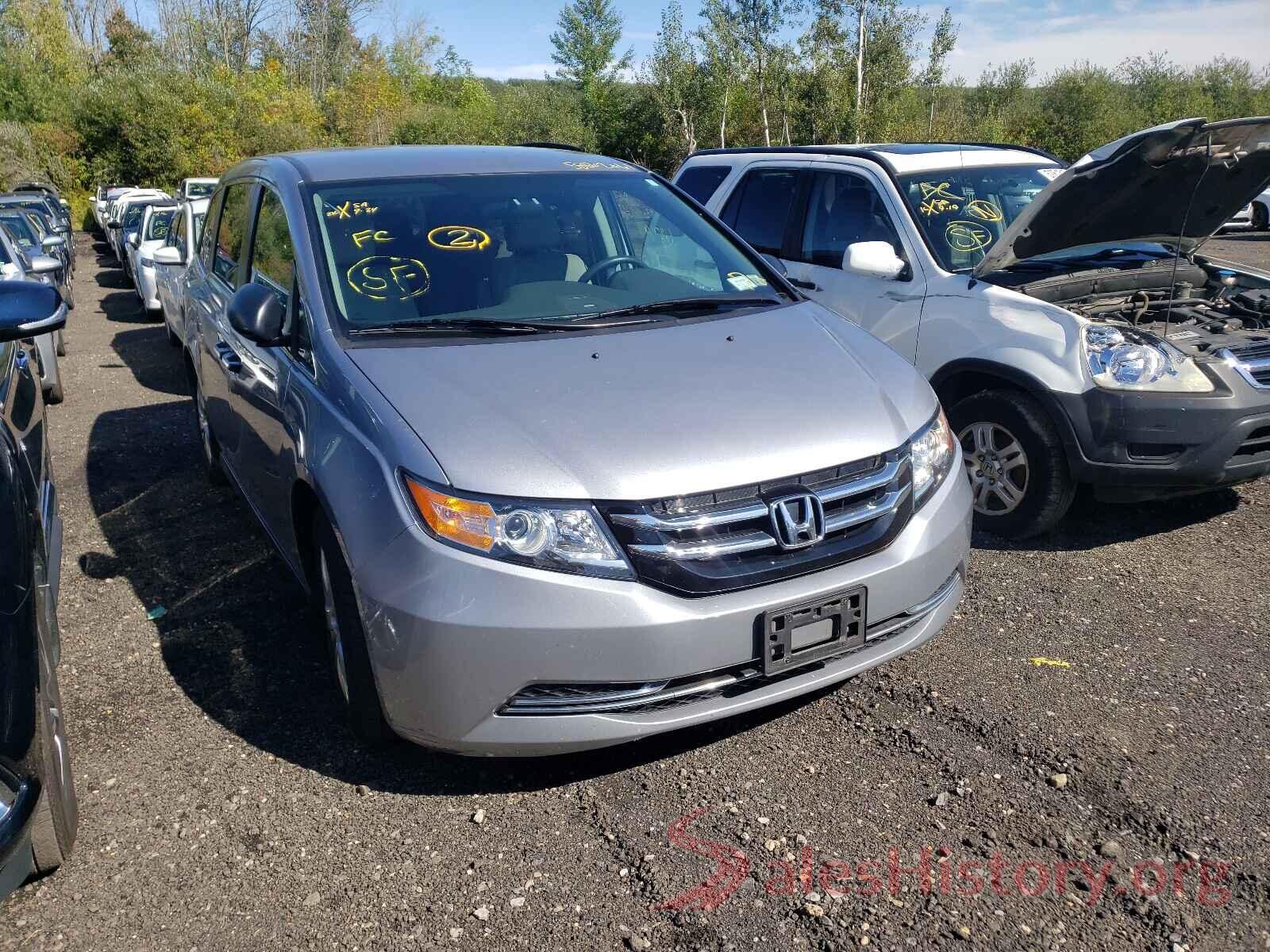 5FNRL5H22HB002427 2017 HONDA ODYSSEY